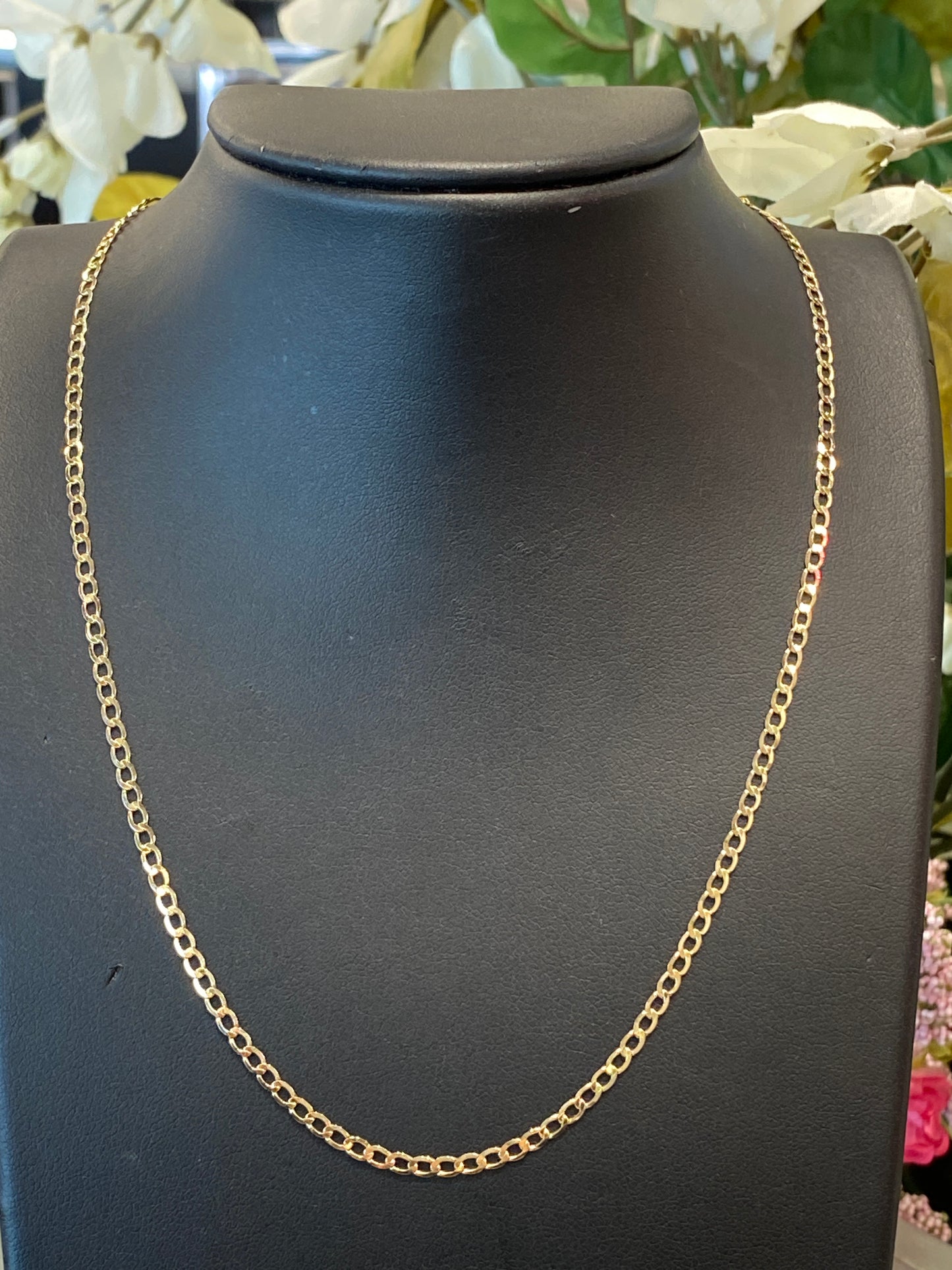 10k Yellow Gold Curb Chain
