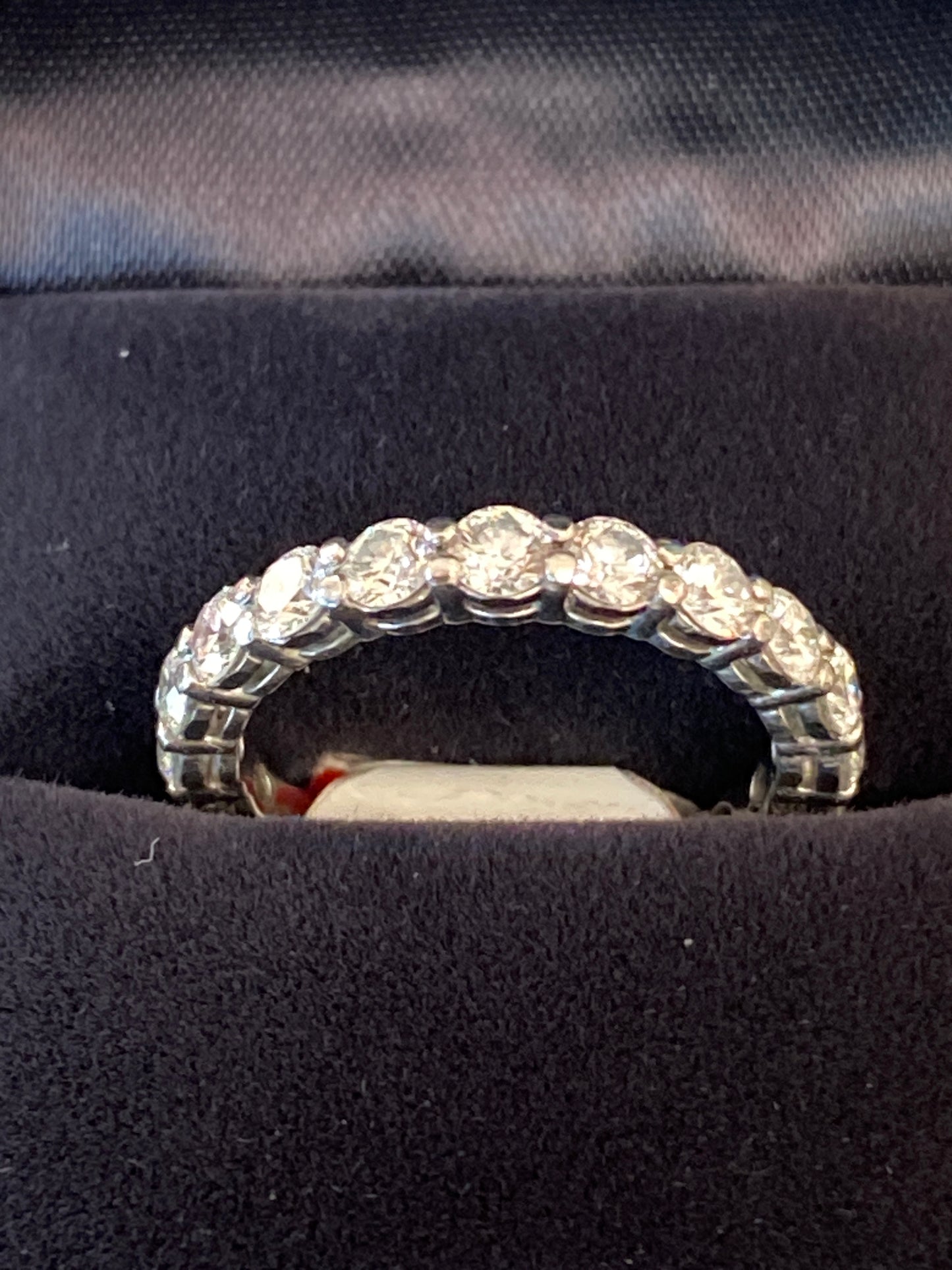 Platinum Diamond Eternity Tiffany & Co Band
