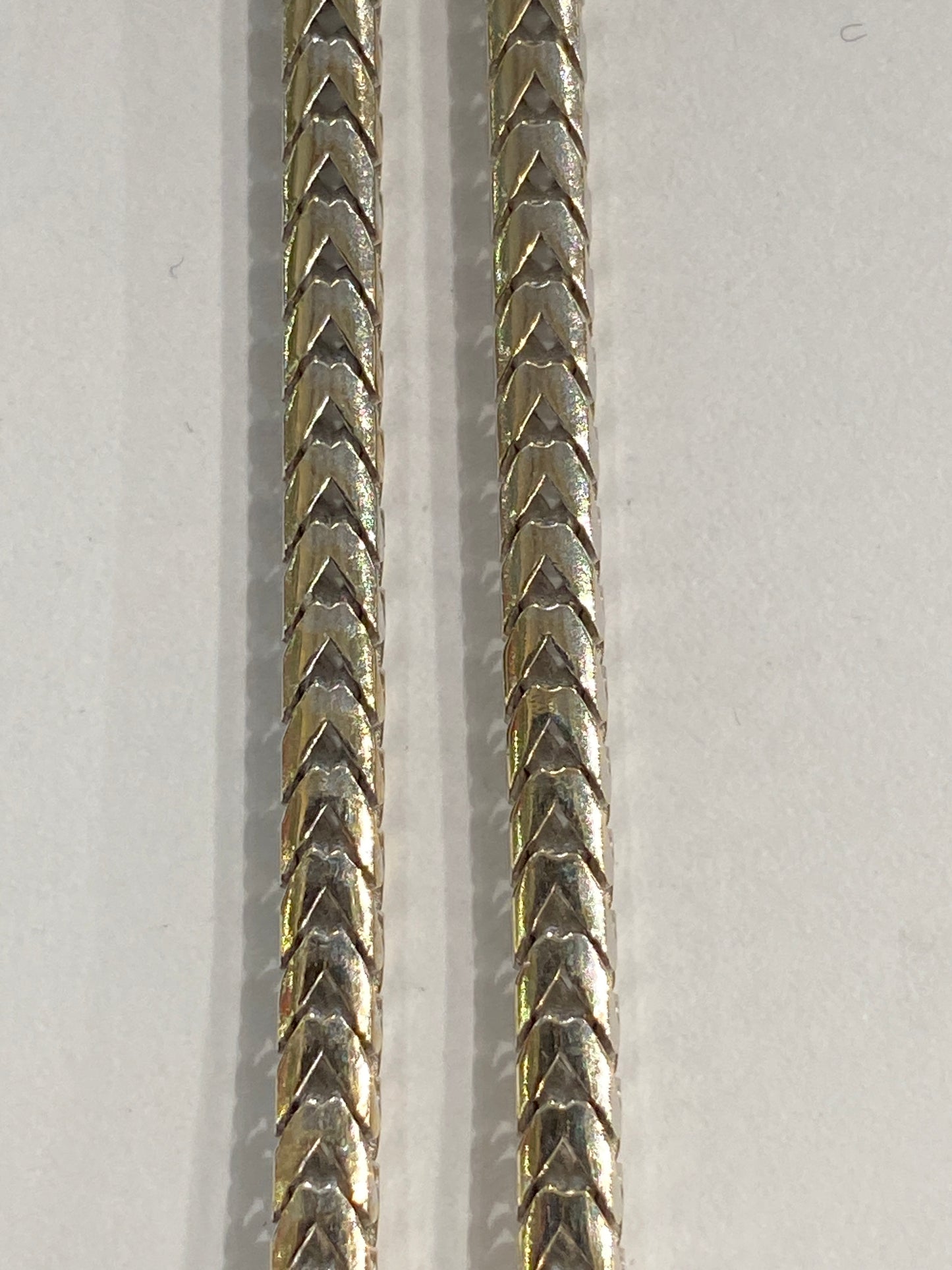 14k White Gold Chain