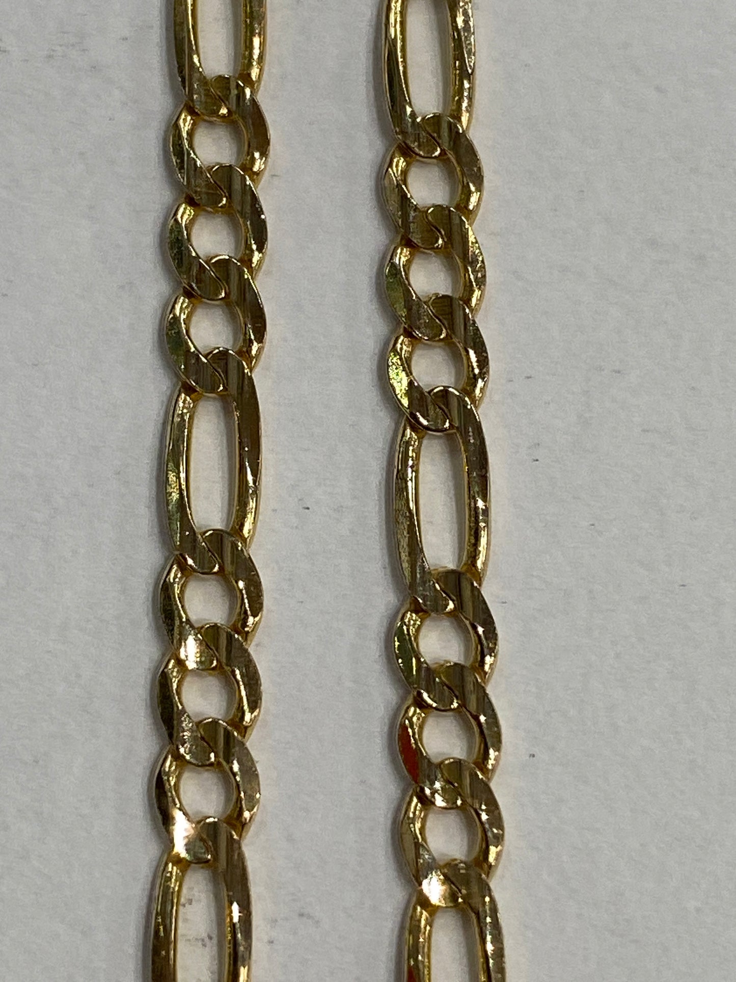 14k Yellow Gold Fígaro Chain