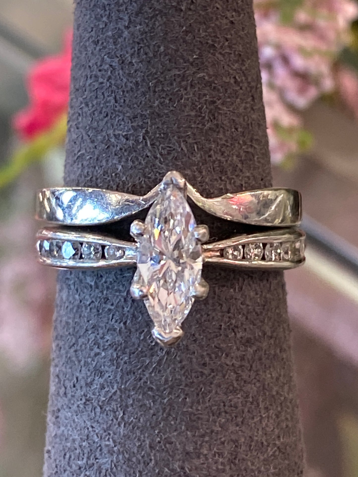 Platinum Wedding Set