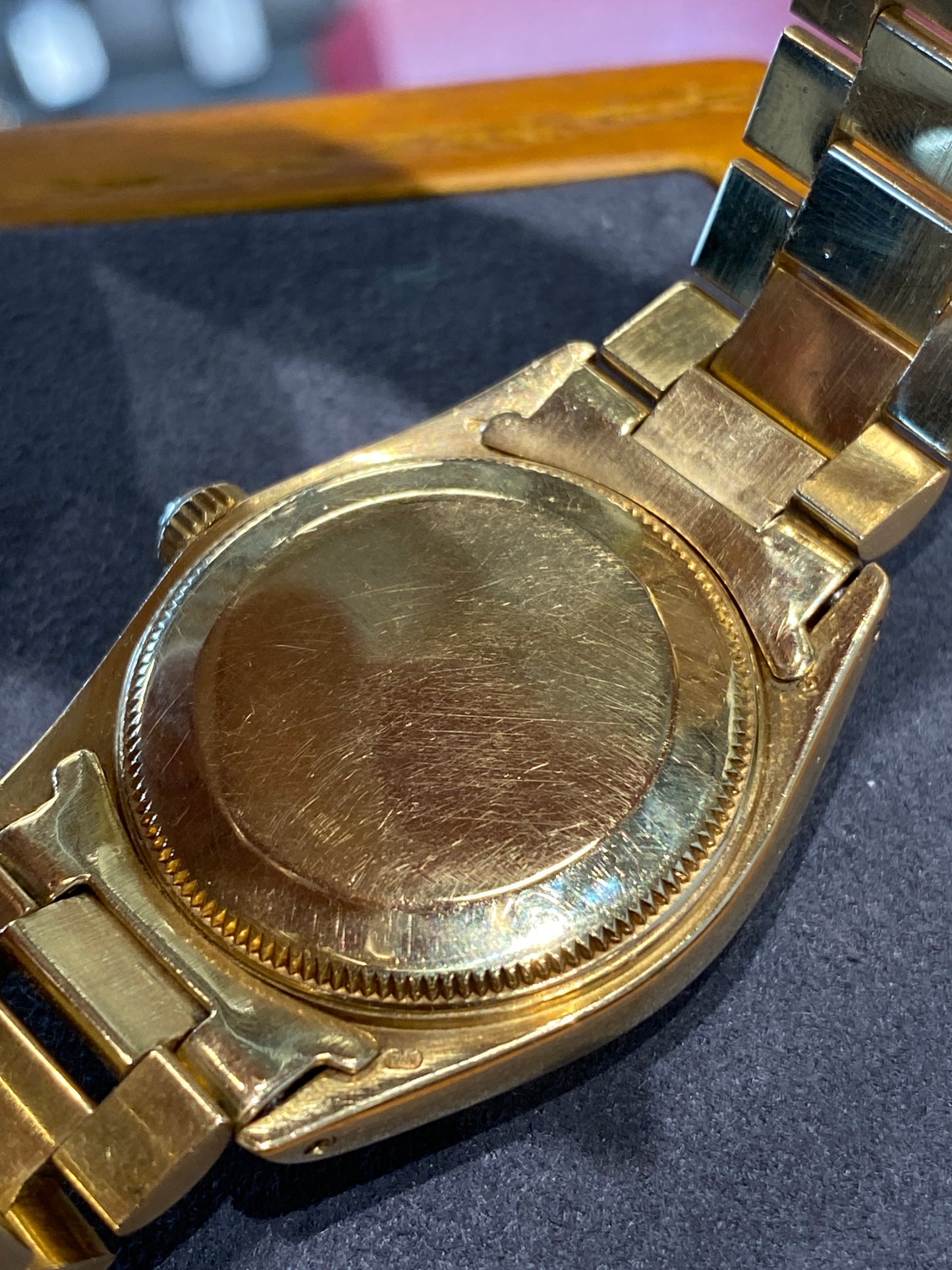 18k Ladies Mid Size Oyster Perpetual DateJust Rolex