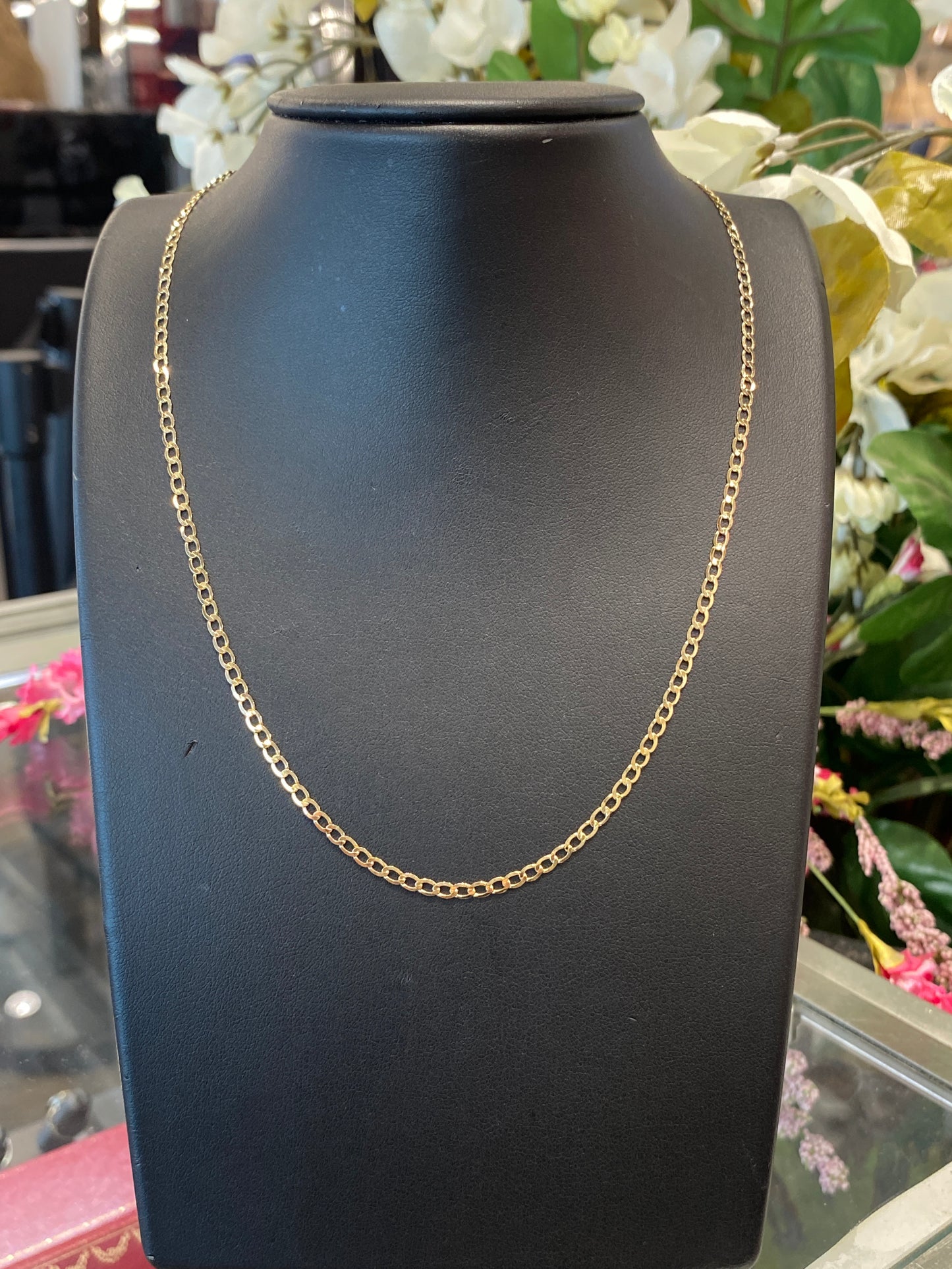 10k Yellow Gold Curb Chain