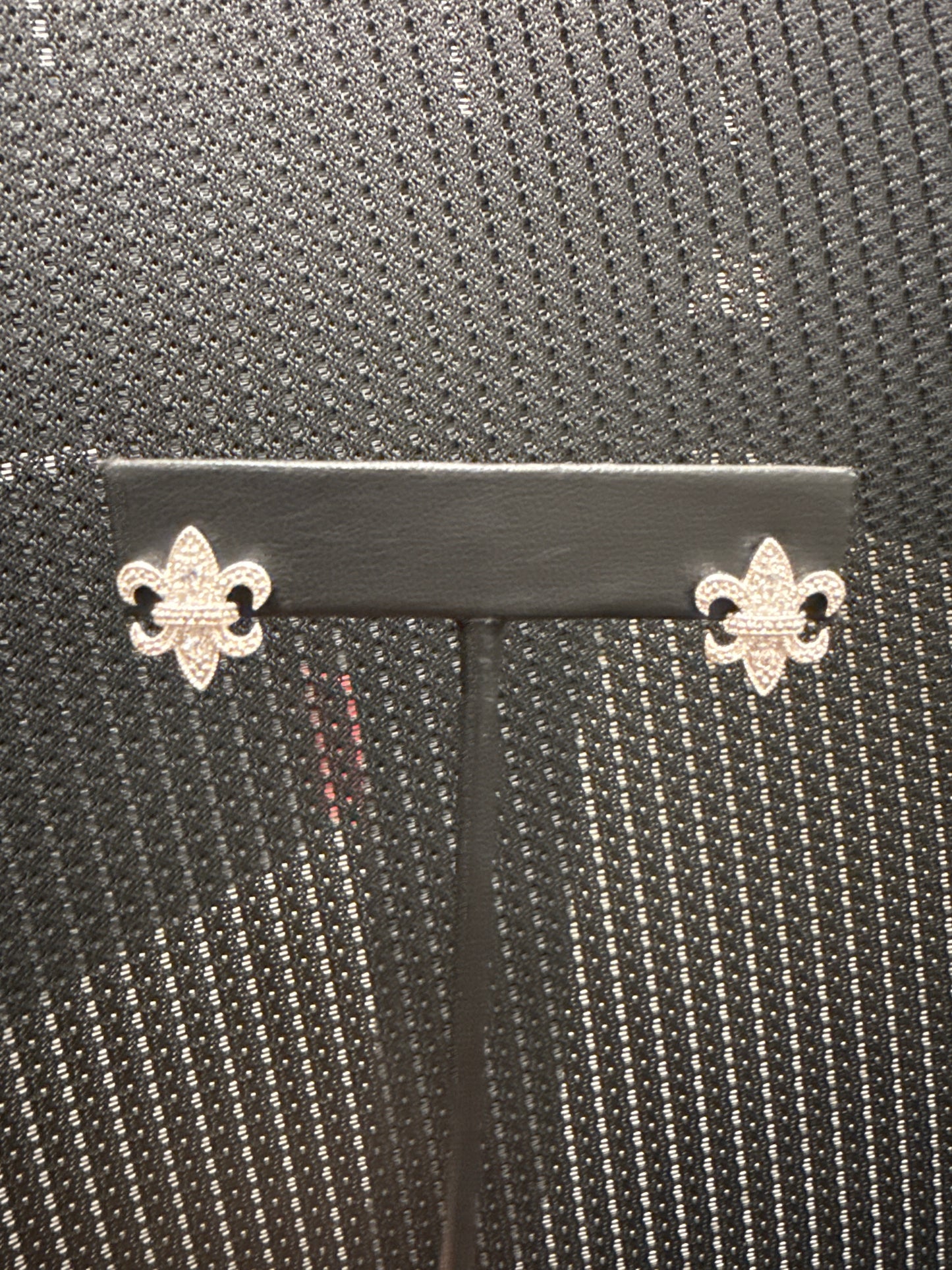 Silver earrings