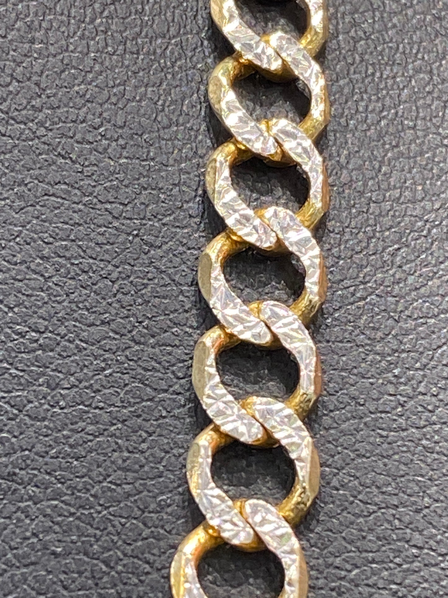 14k Two Tone Link Chain