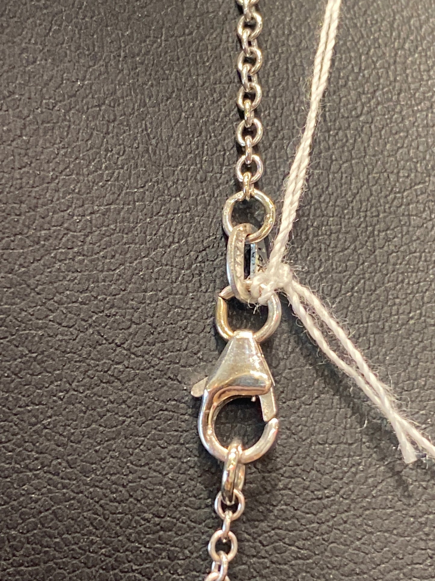 14k Two Tone Chain W/Diamond Pendant