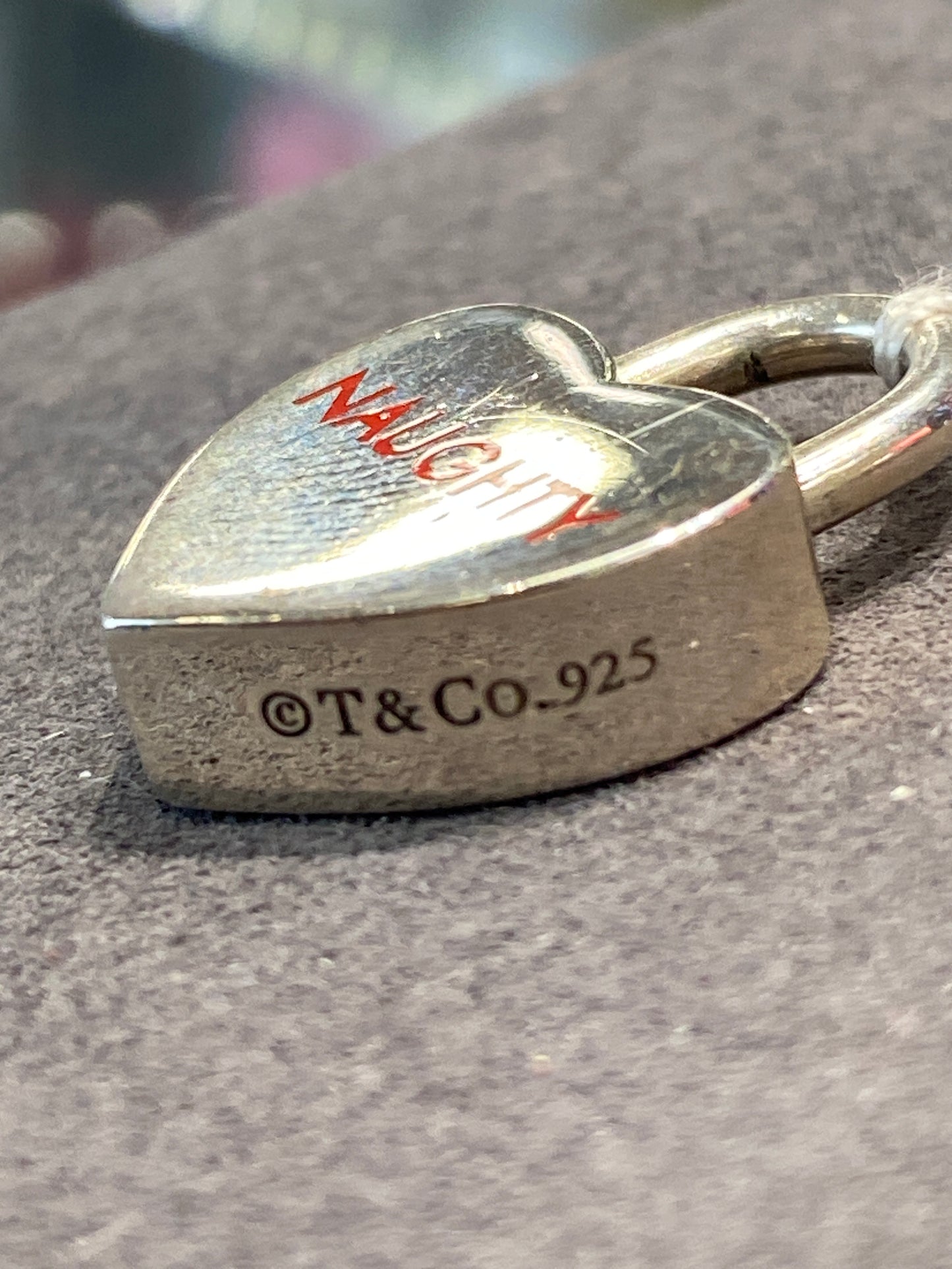 Tiffany & Co Silver Heart Charm
