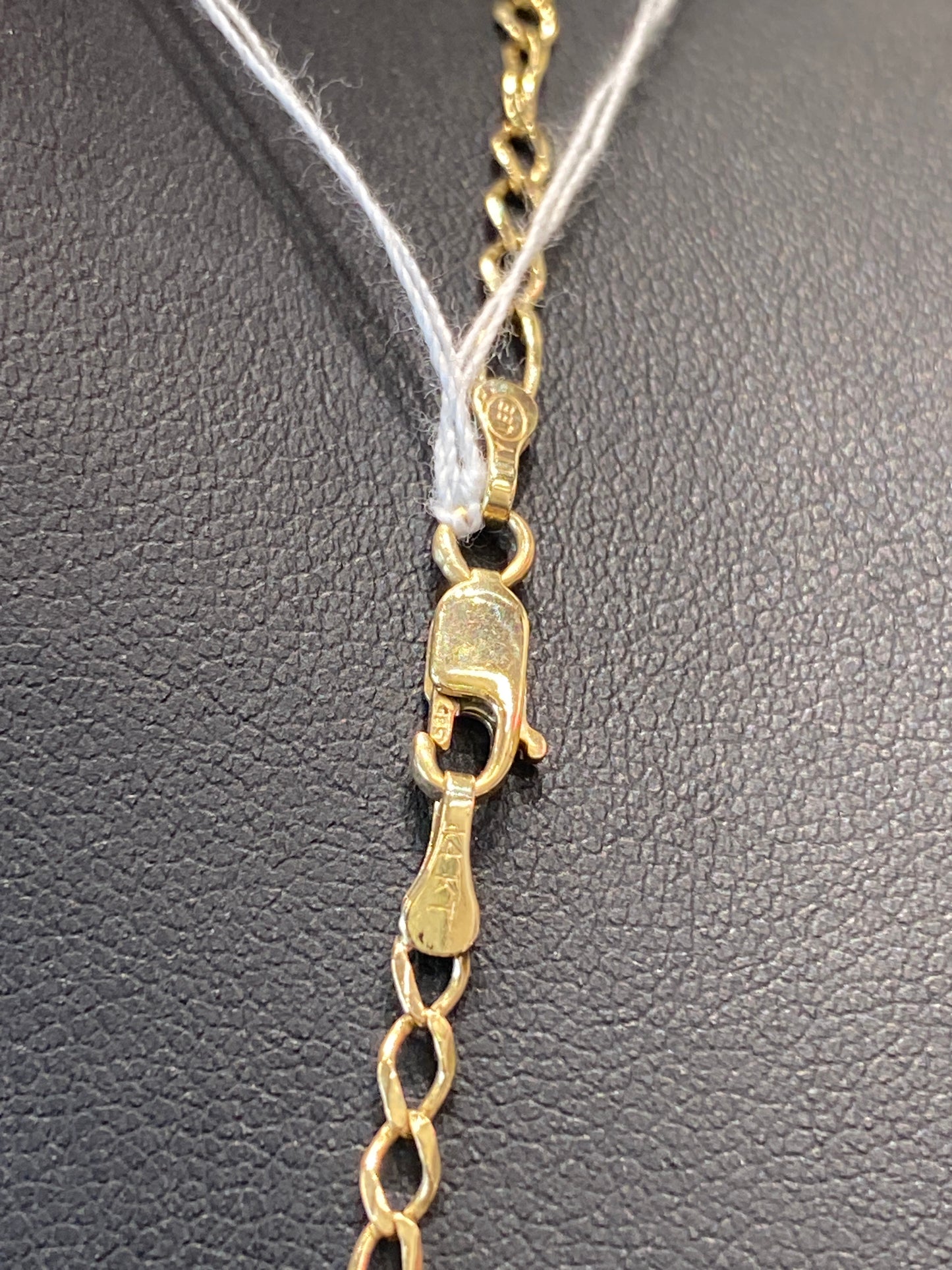 14k Yellow Gold Fígaro Chain