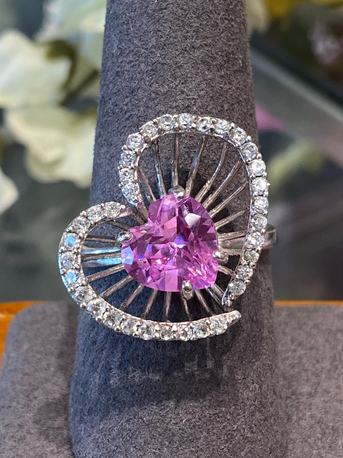 925 Silver Heart Ring