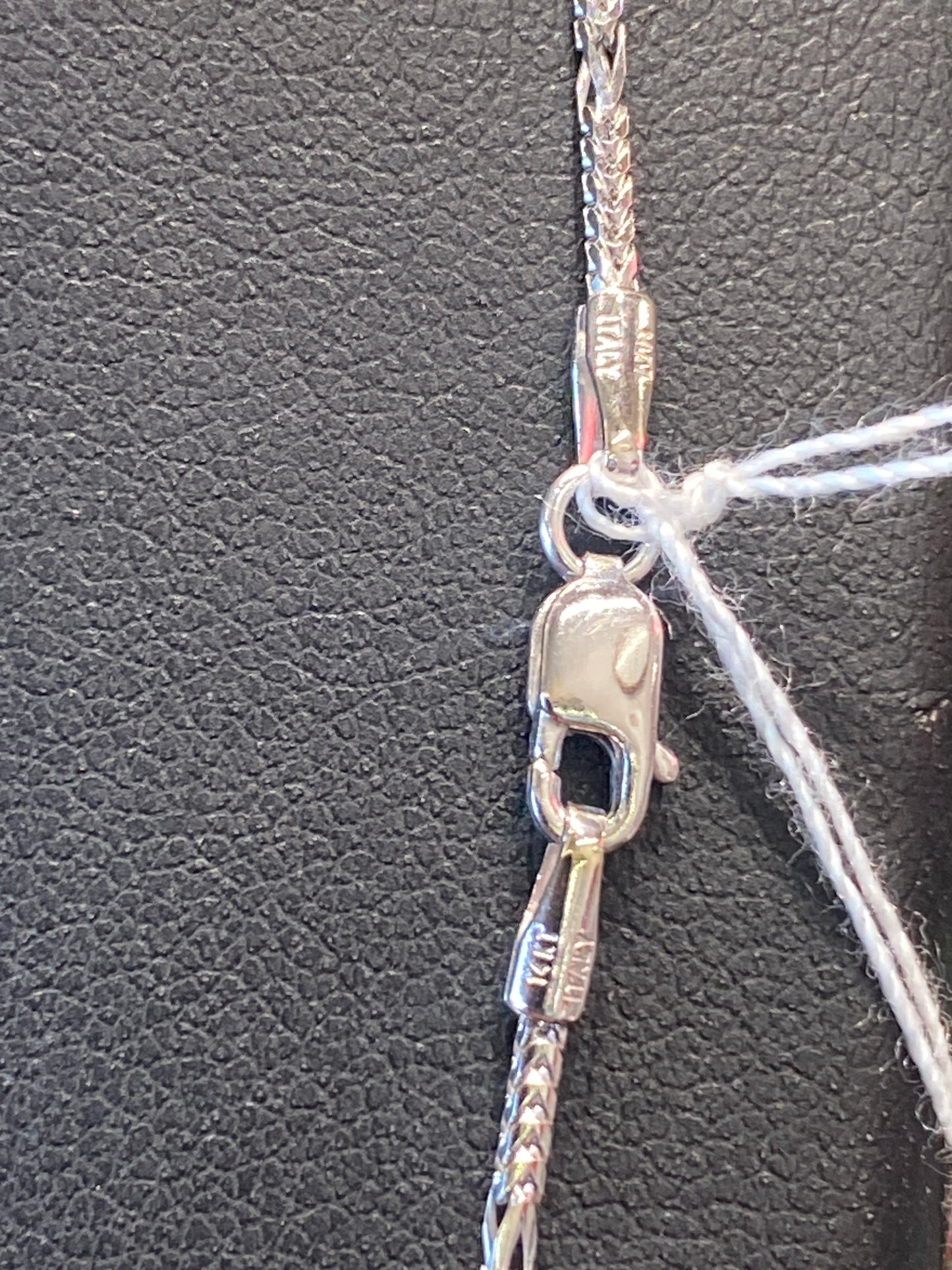 14k White Gold Chain