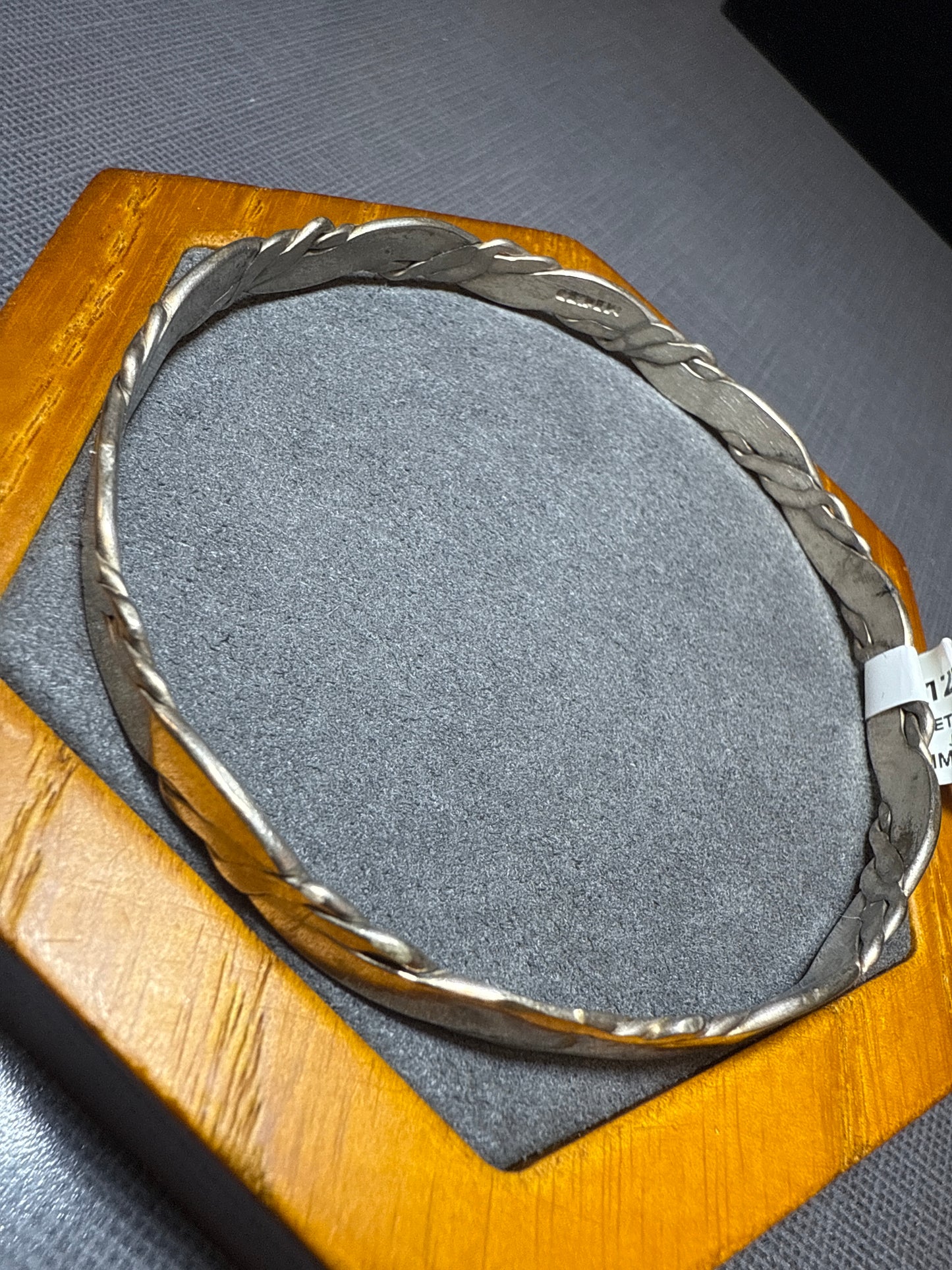 Silver bracelet