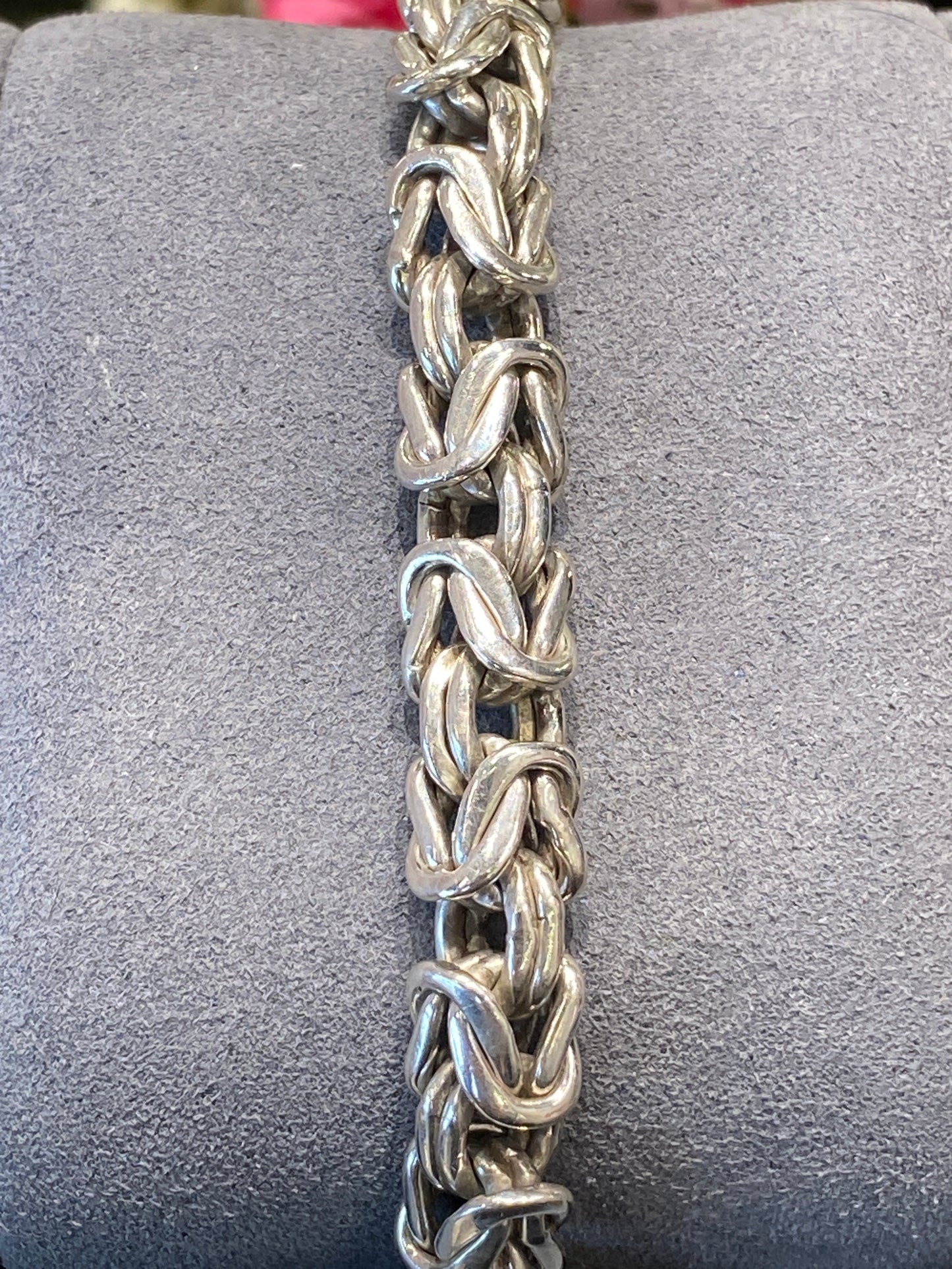 Silver Byzantine Bracelet