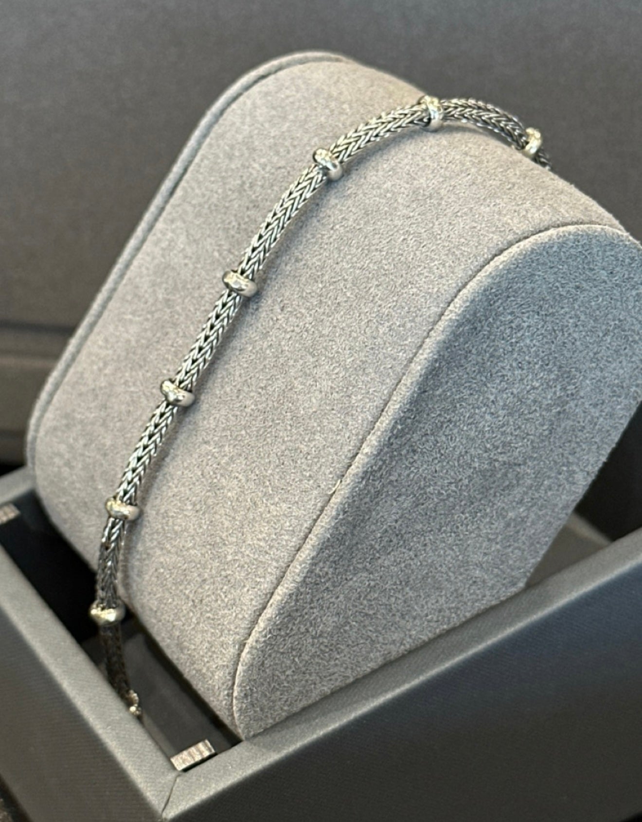 Silver bracelet