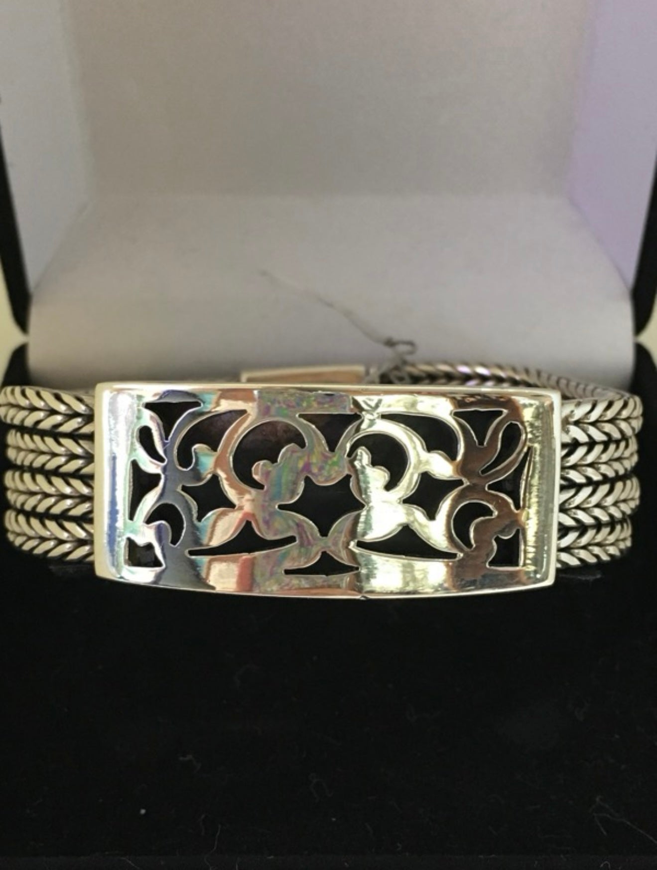 Silver bracelet