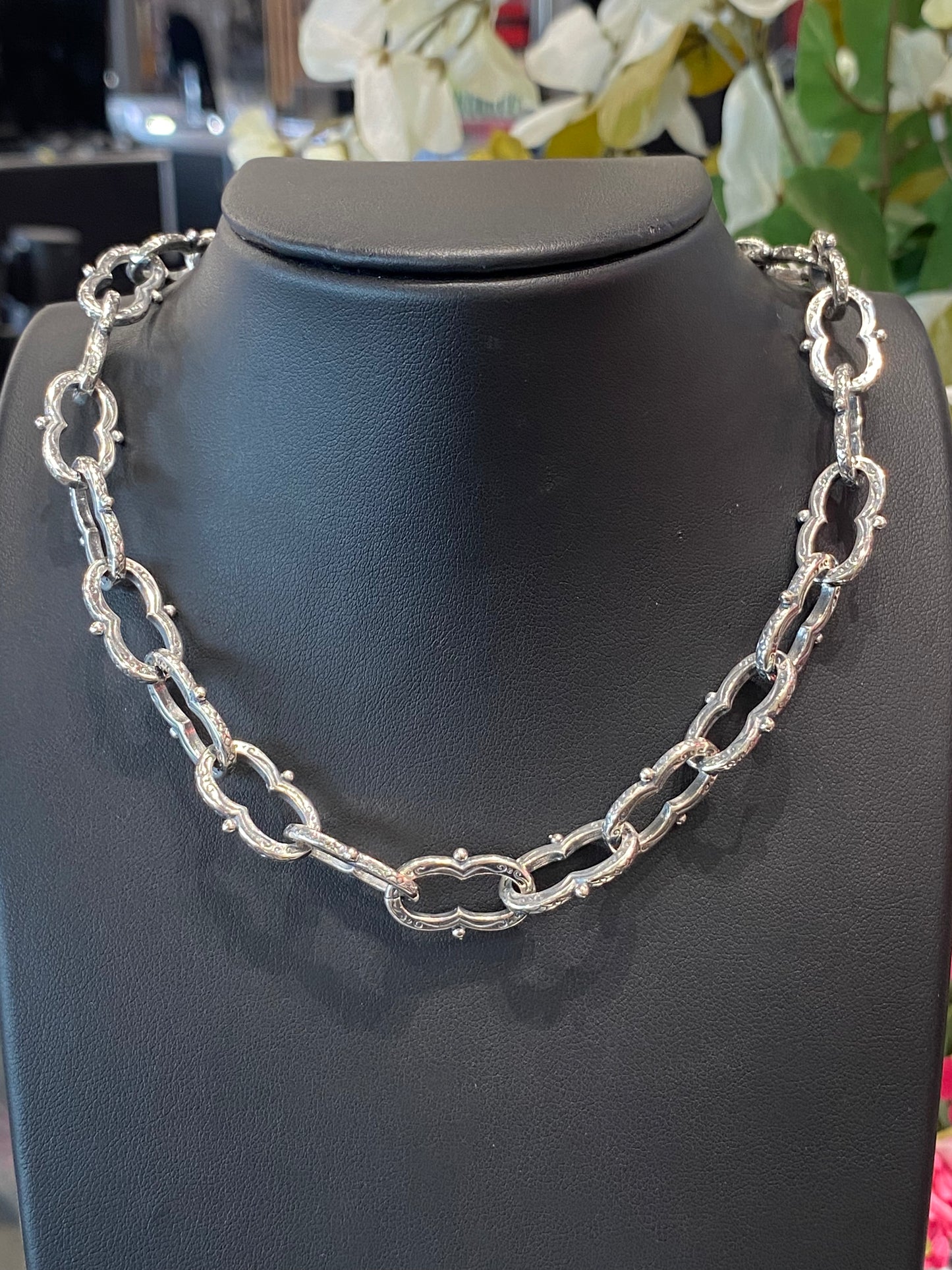 Silver Fashion Chain