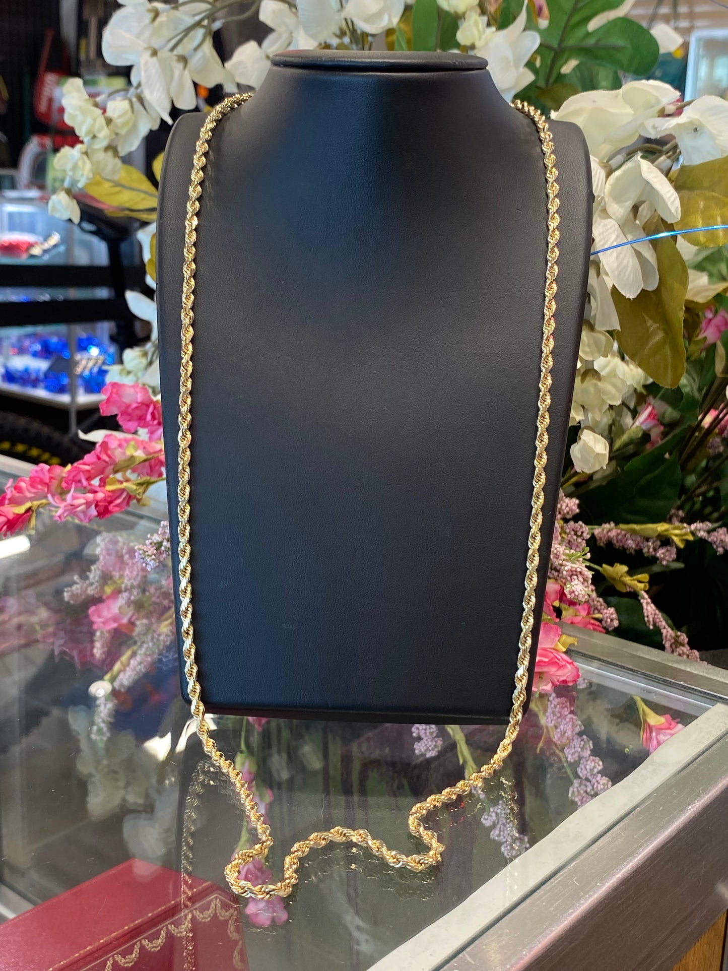 14k Yellow Gold Rope Chain