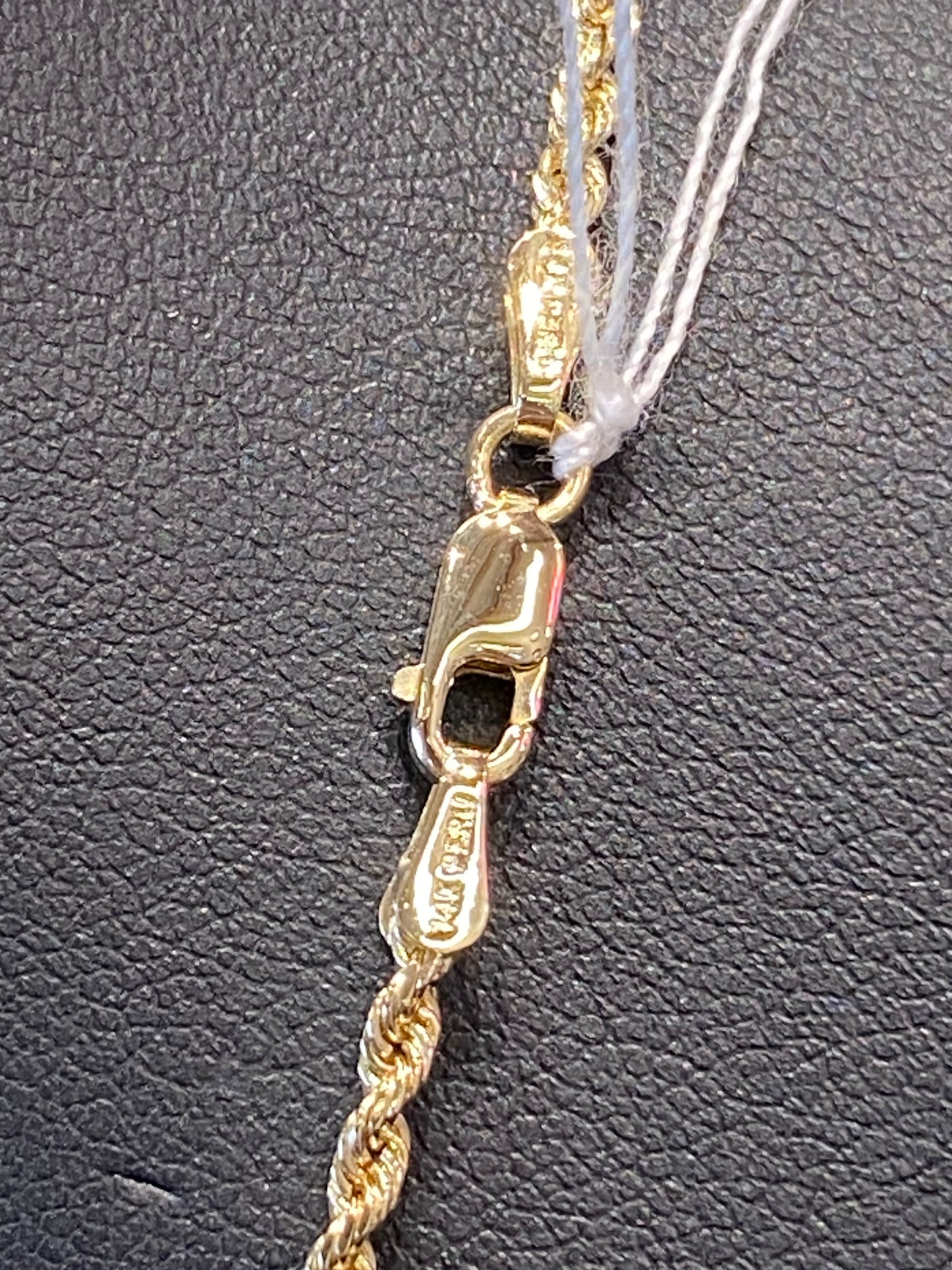 14k Yellow Gold Rope Chain
