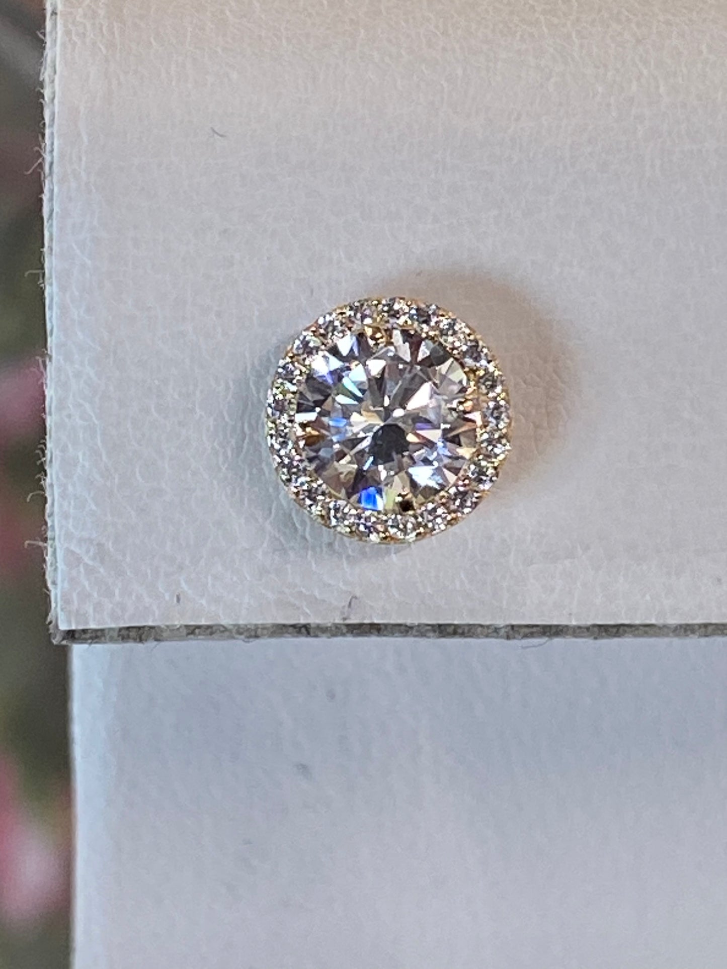 14k Yellow Gold Stud Earrings