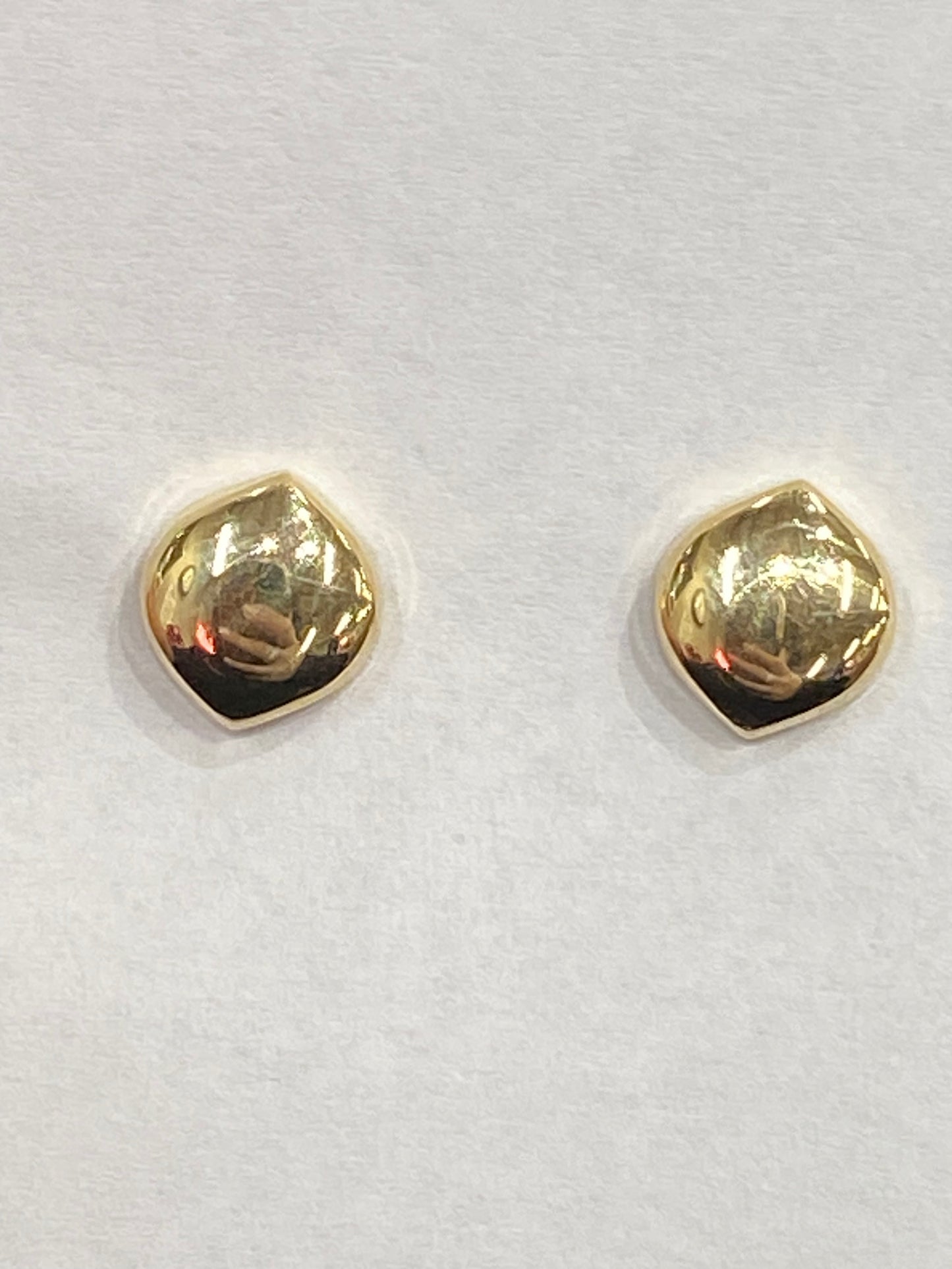 14k Yellow Gold Stud Earrings