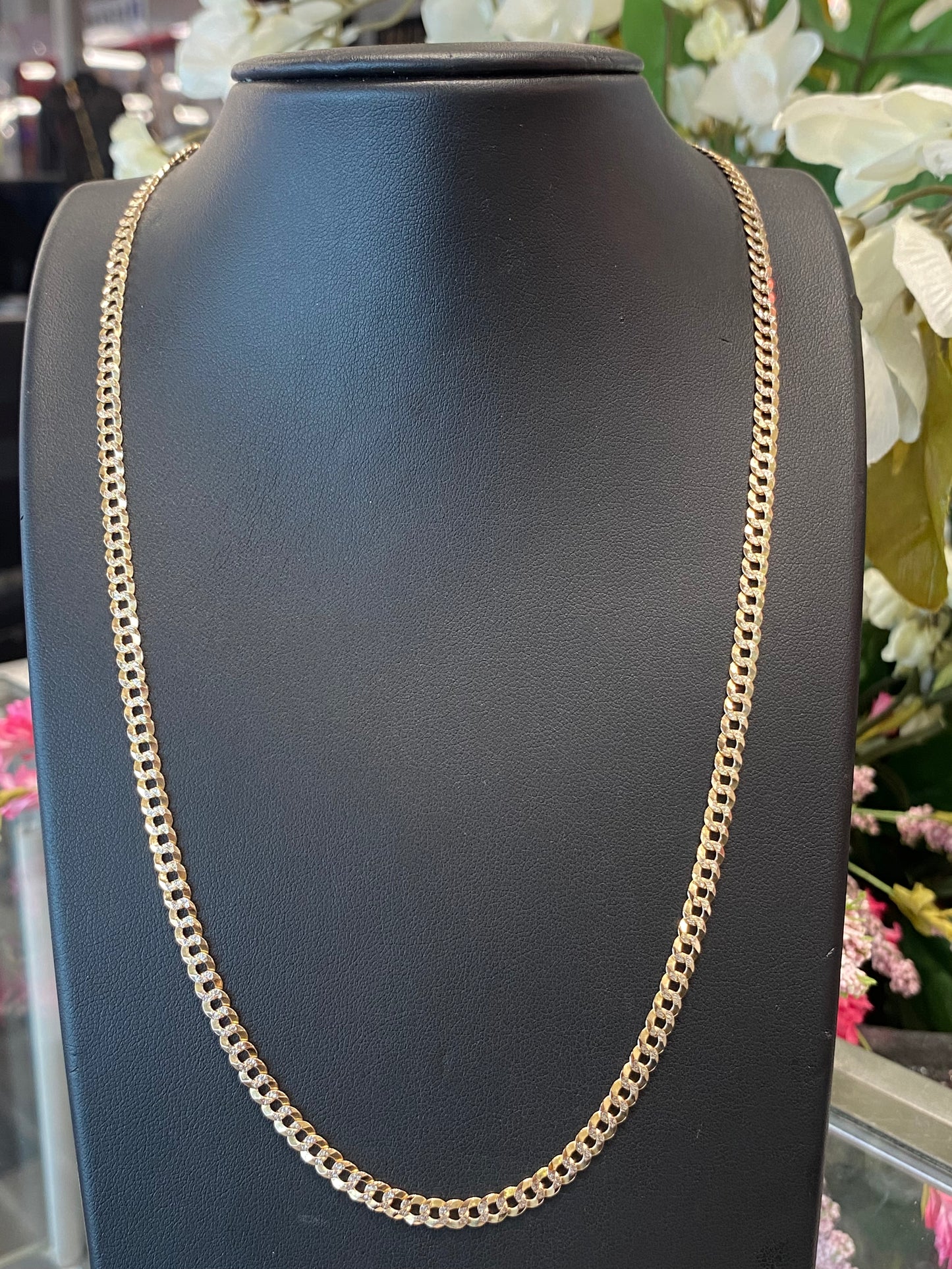 14k Two Tone Chain
