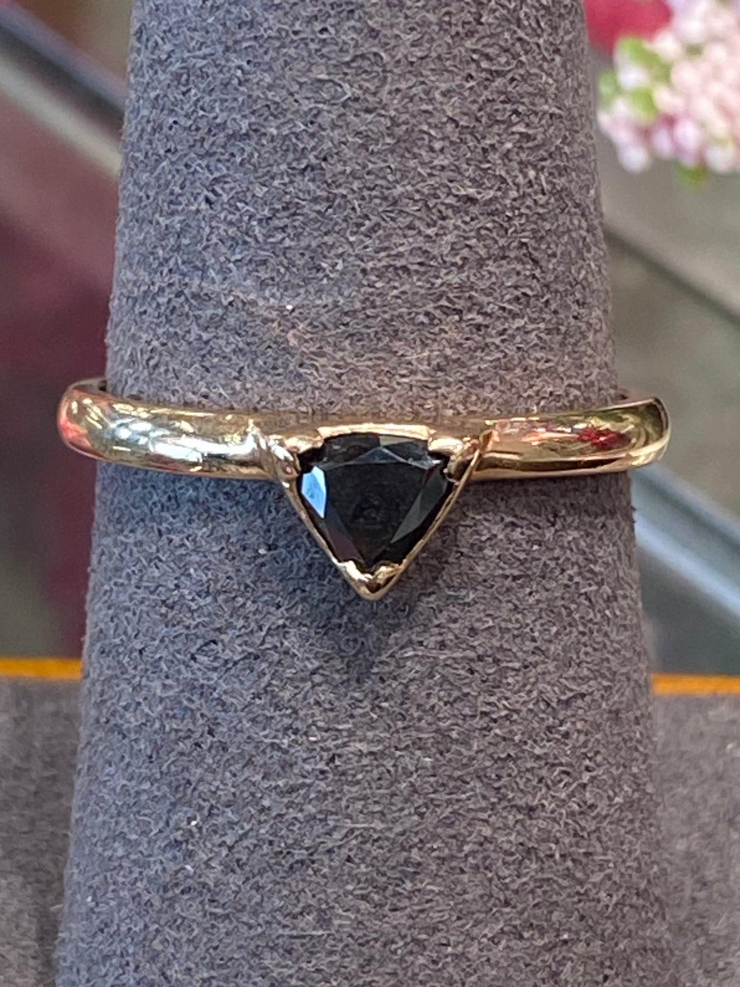 14k Yellow Gold Diamond Ring