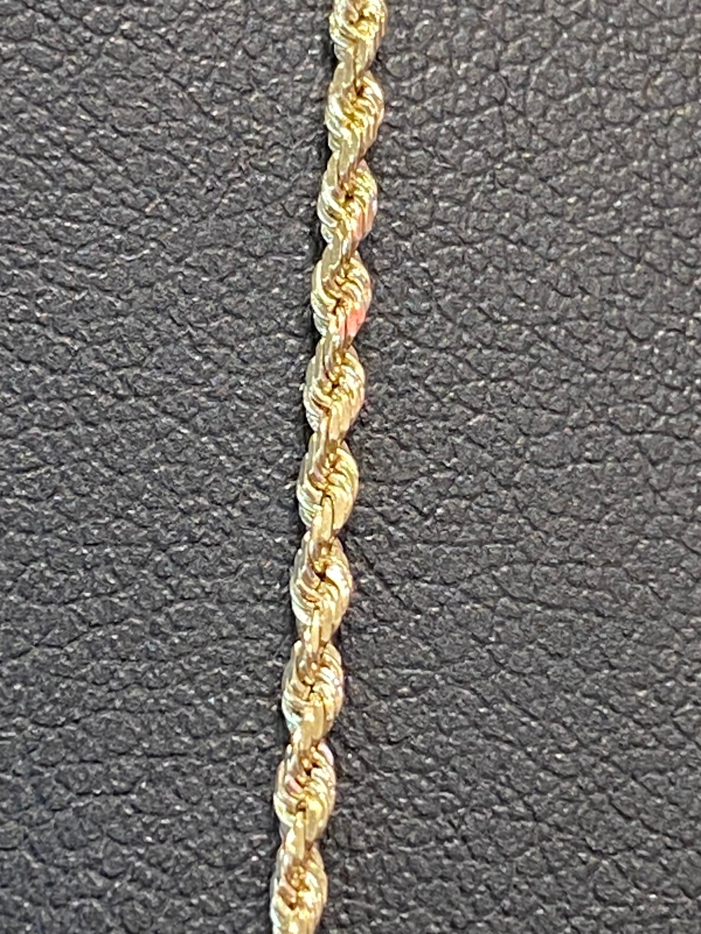 10k Yellow Gold Rope Chain