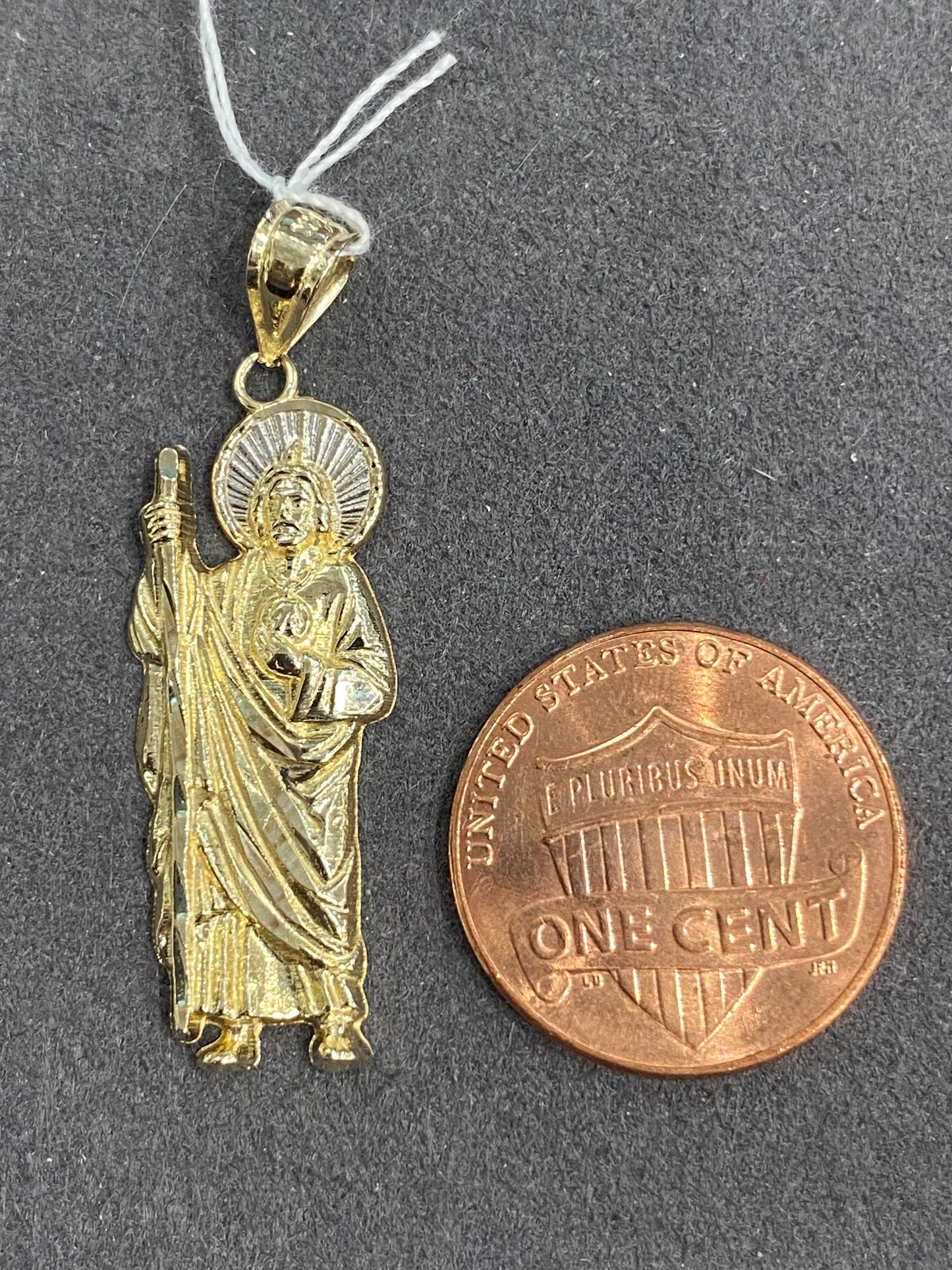 14k Two Tone Pendant