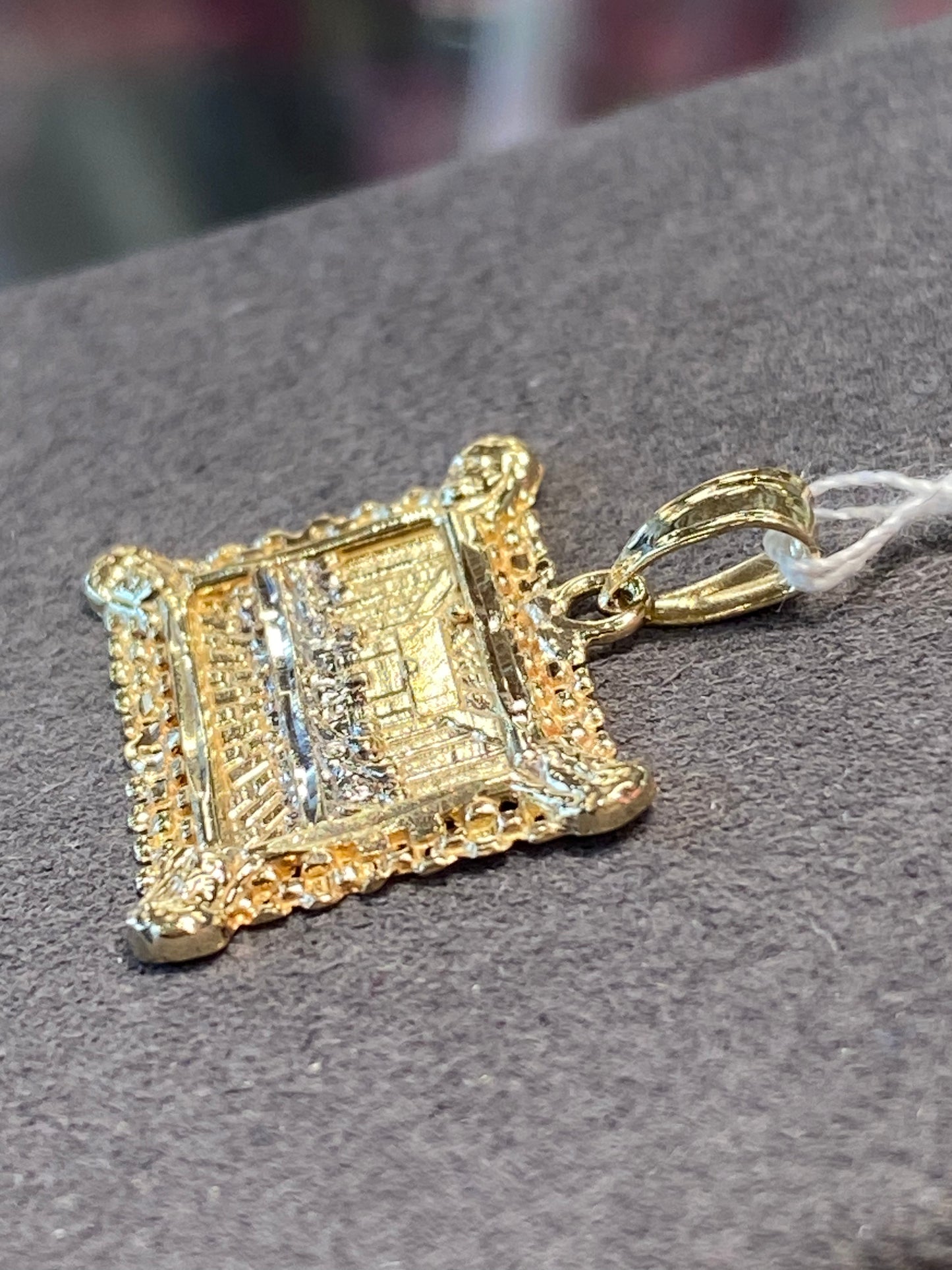 10k Two Tone Last Supper Pendant
