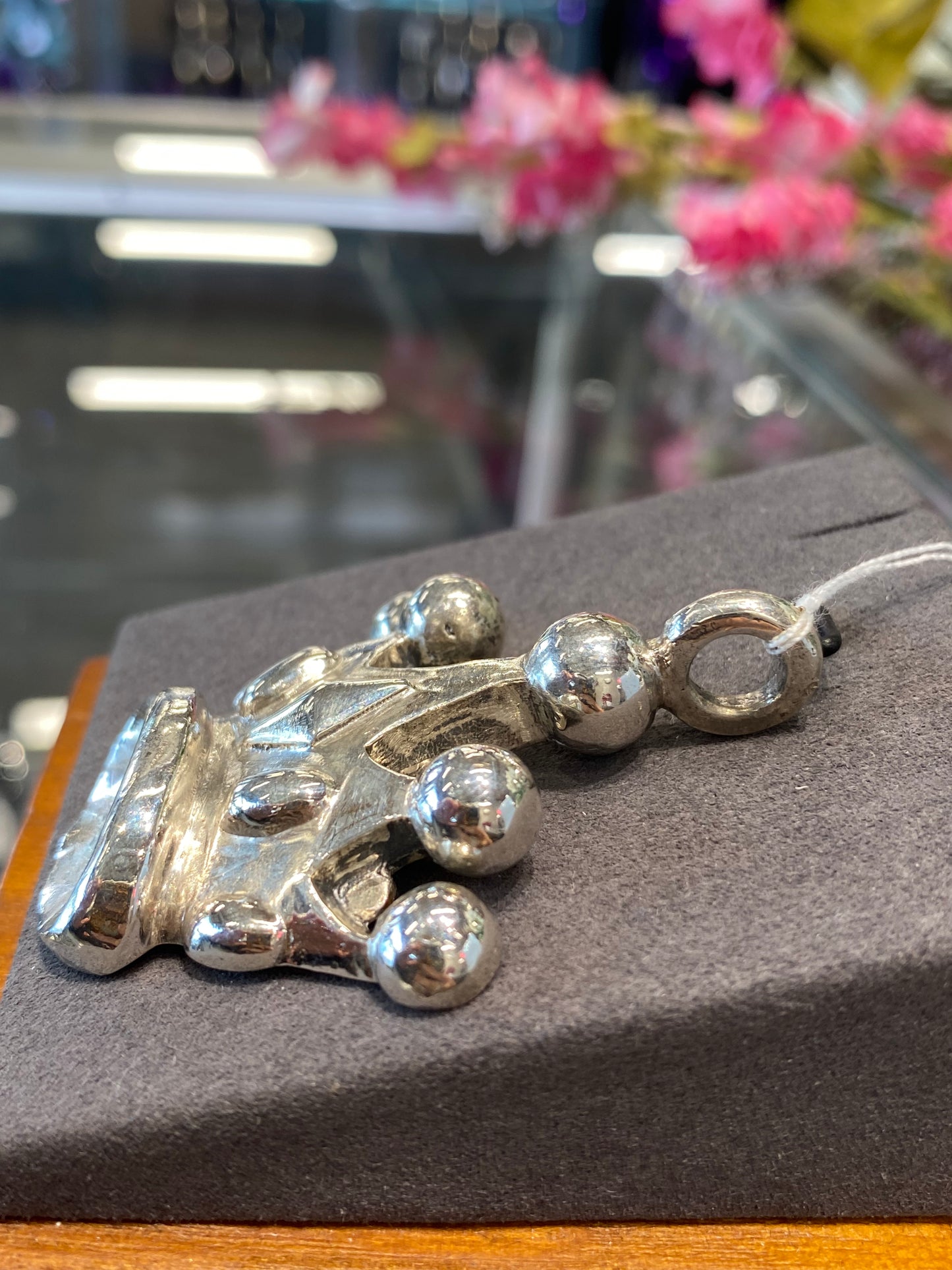 Silver King Baby Crown Pendant