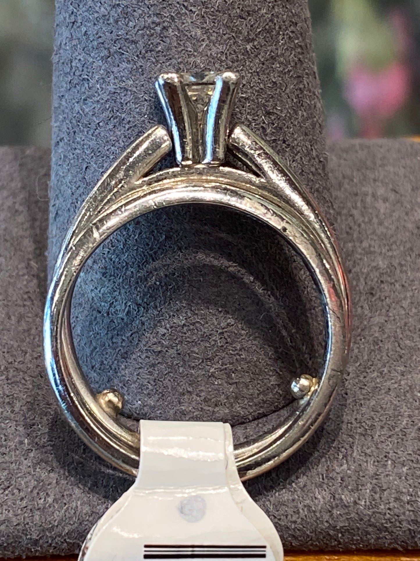 Platinum Diamond Wedding Set