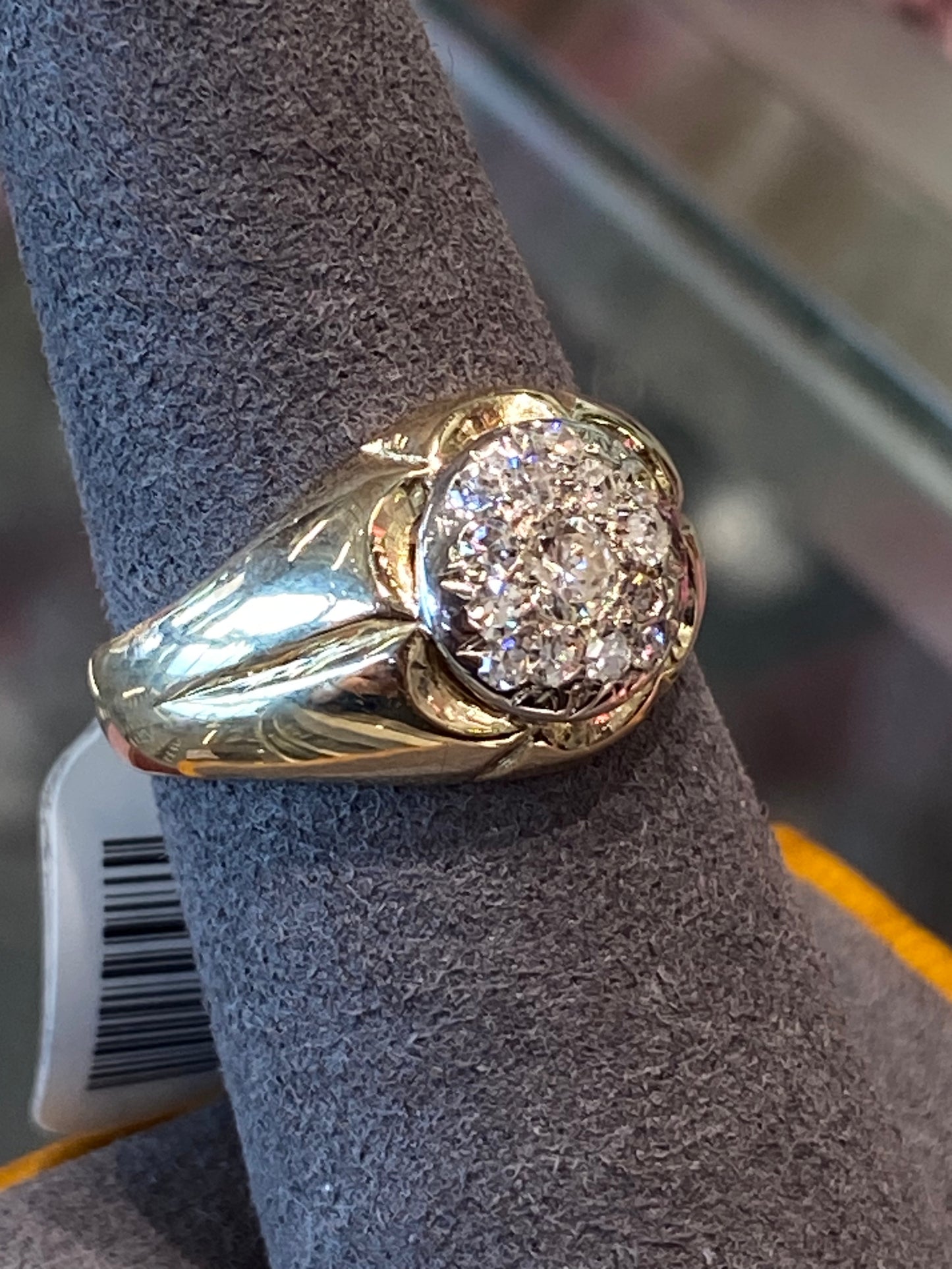 14k Two Tone Diamond Ring