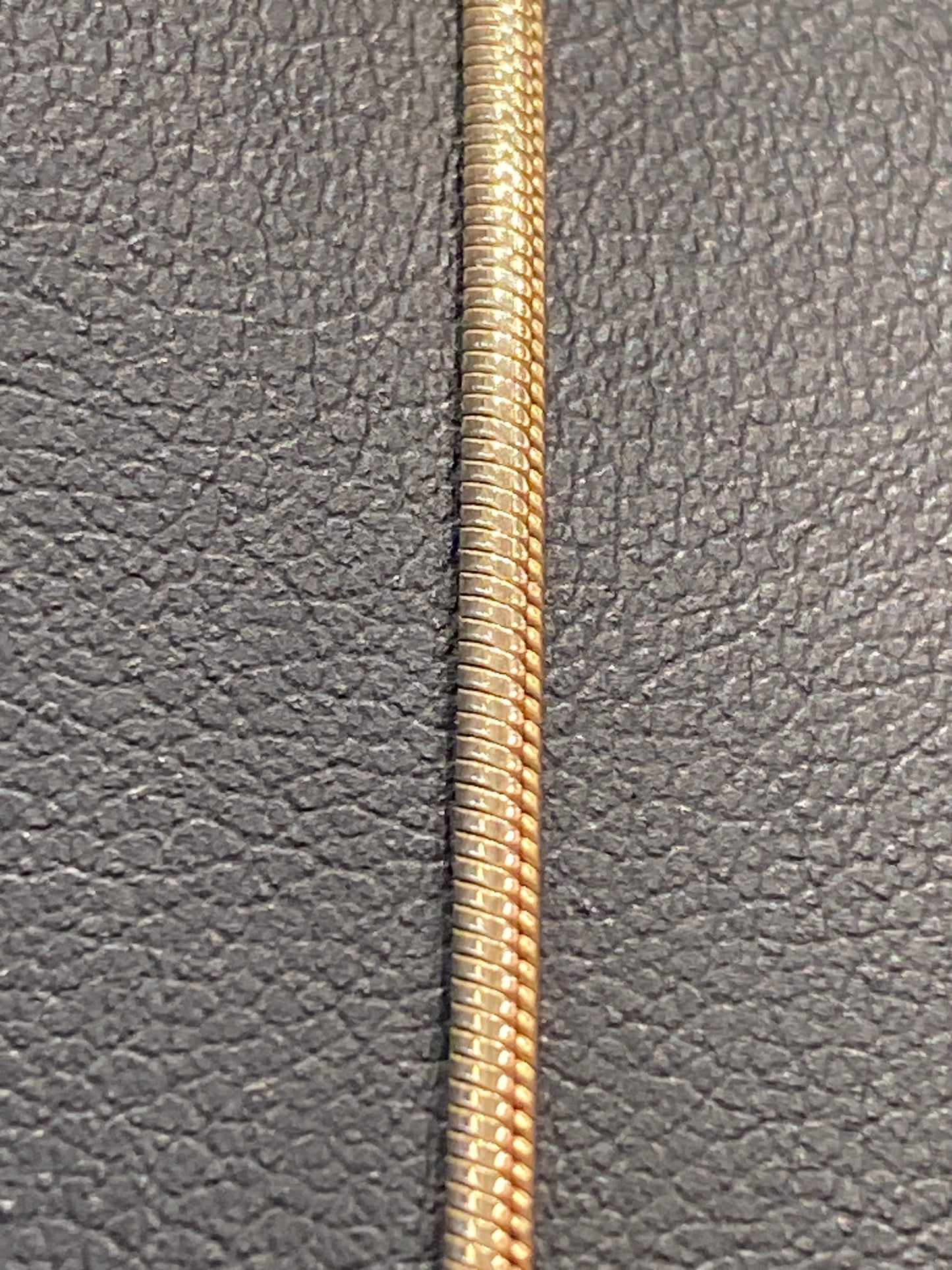 14k Yellow Gold Snake Chain
