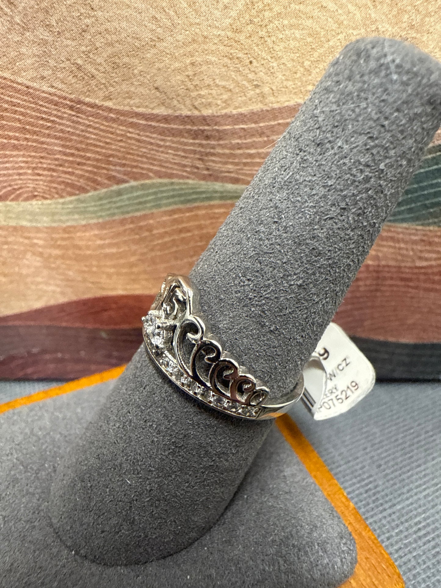Silver quince Ring
