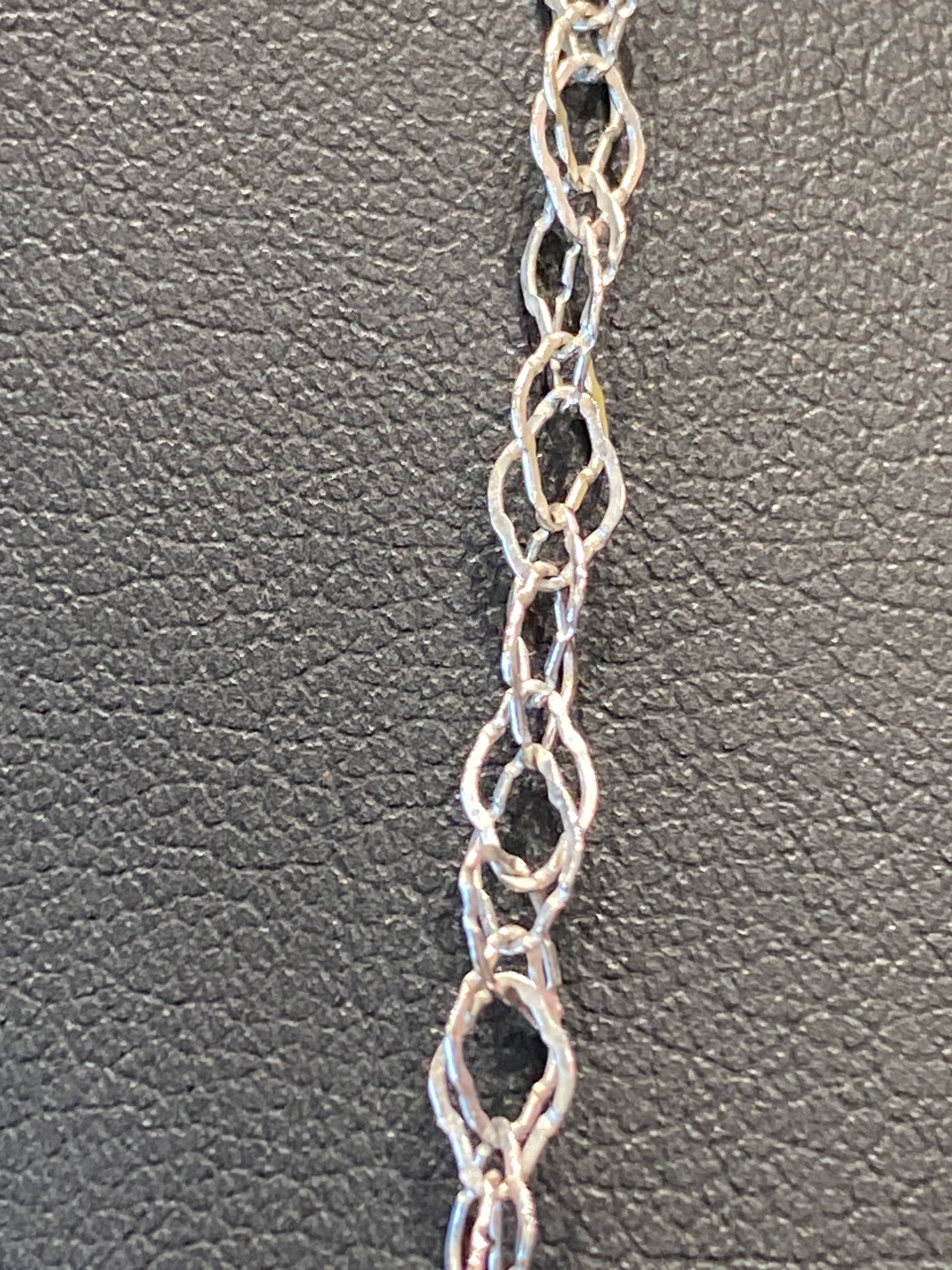 14k White Gold Fashion Chain