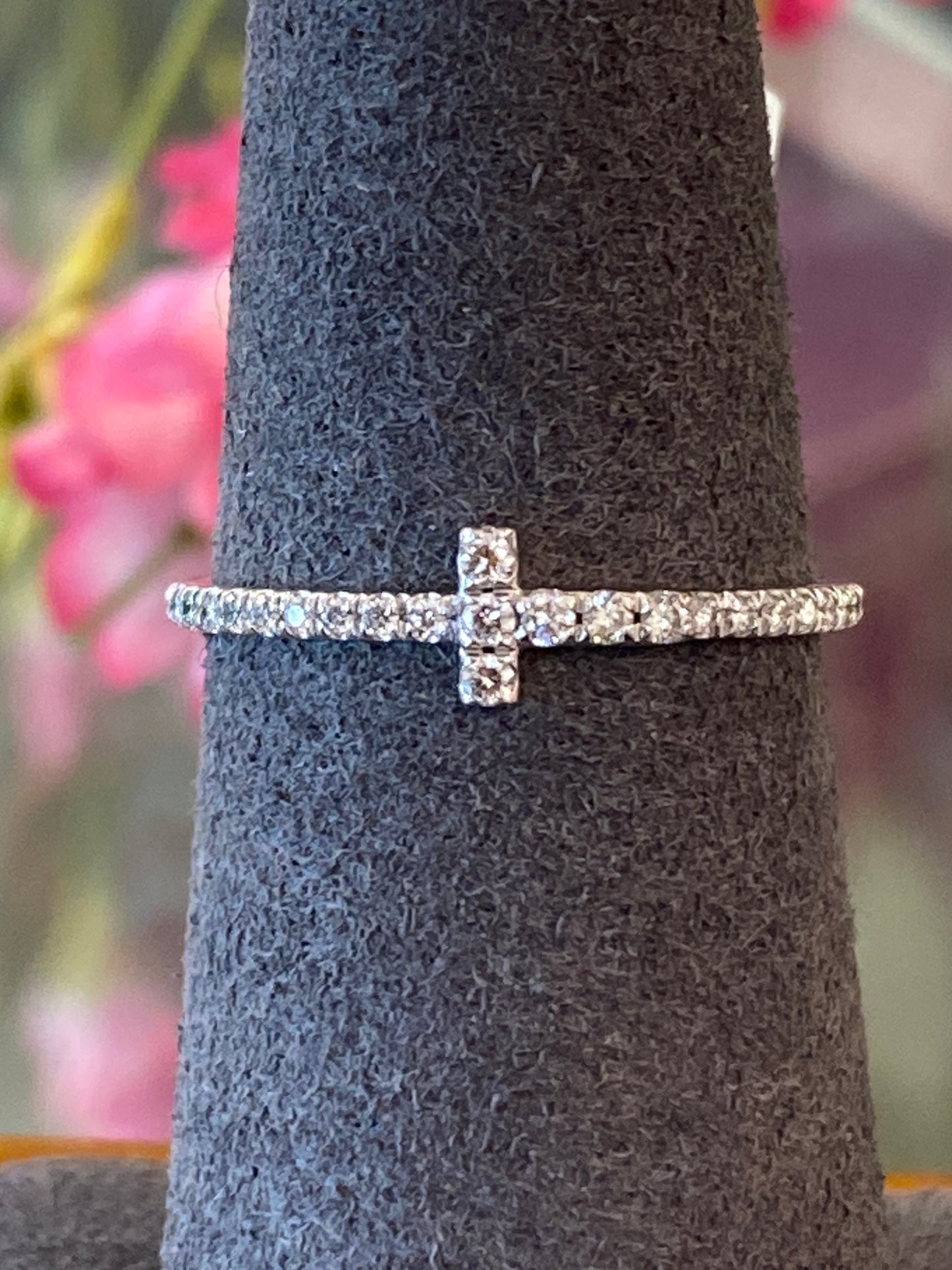 18k White Gold Diamond Tiffany & Co Ring
