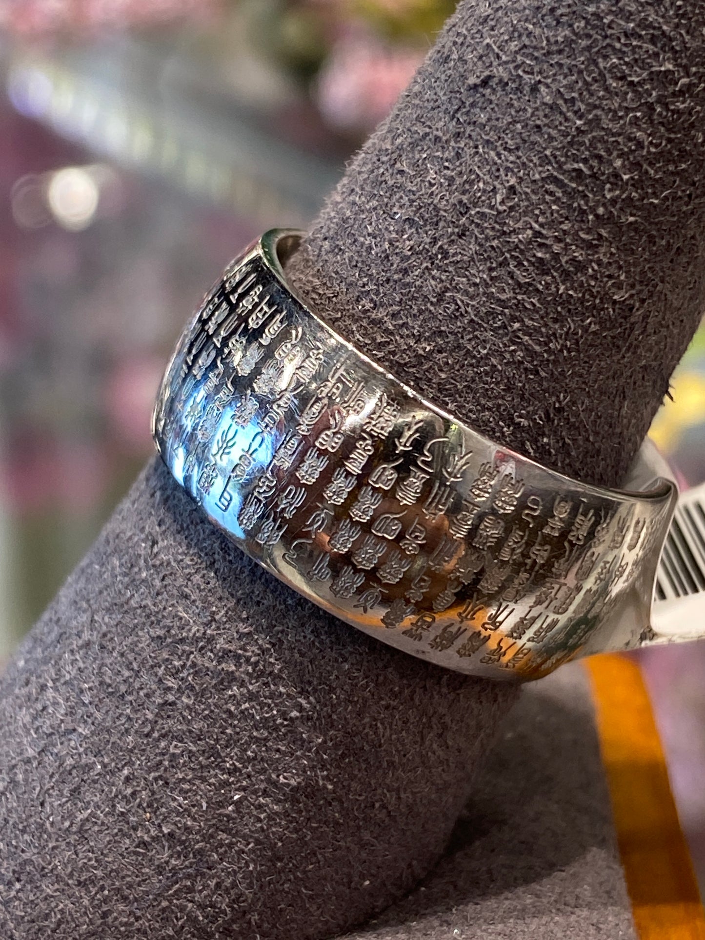 Stainless Steel Band With Design