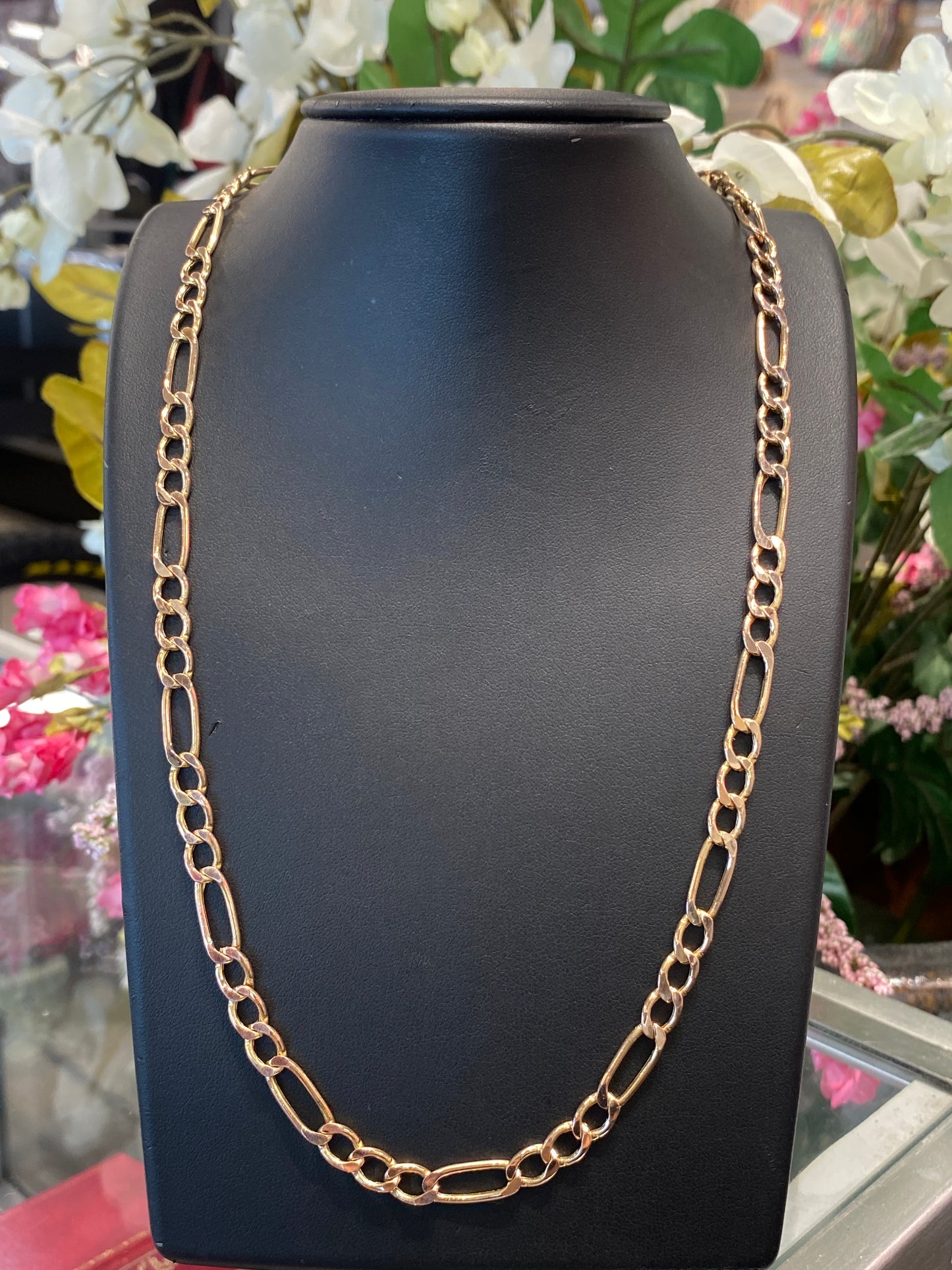 10k Yellow Gold Fígaro Chain