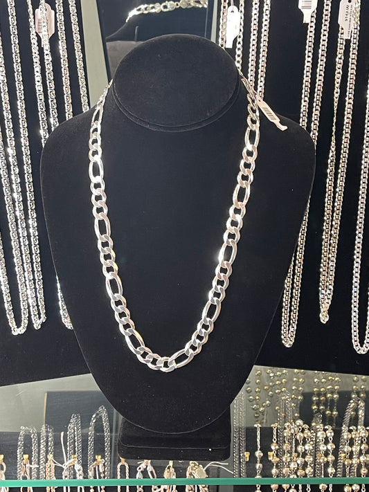 Sterling Silver Figaro Chain (149845) MMP
