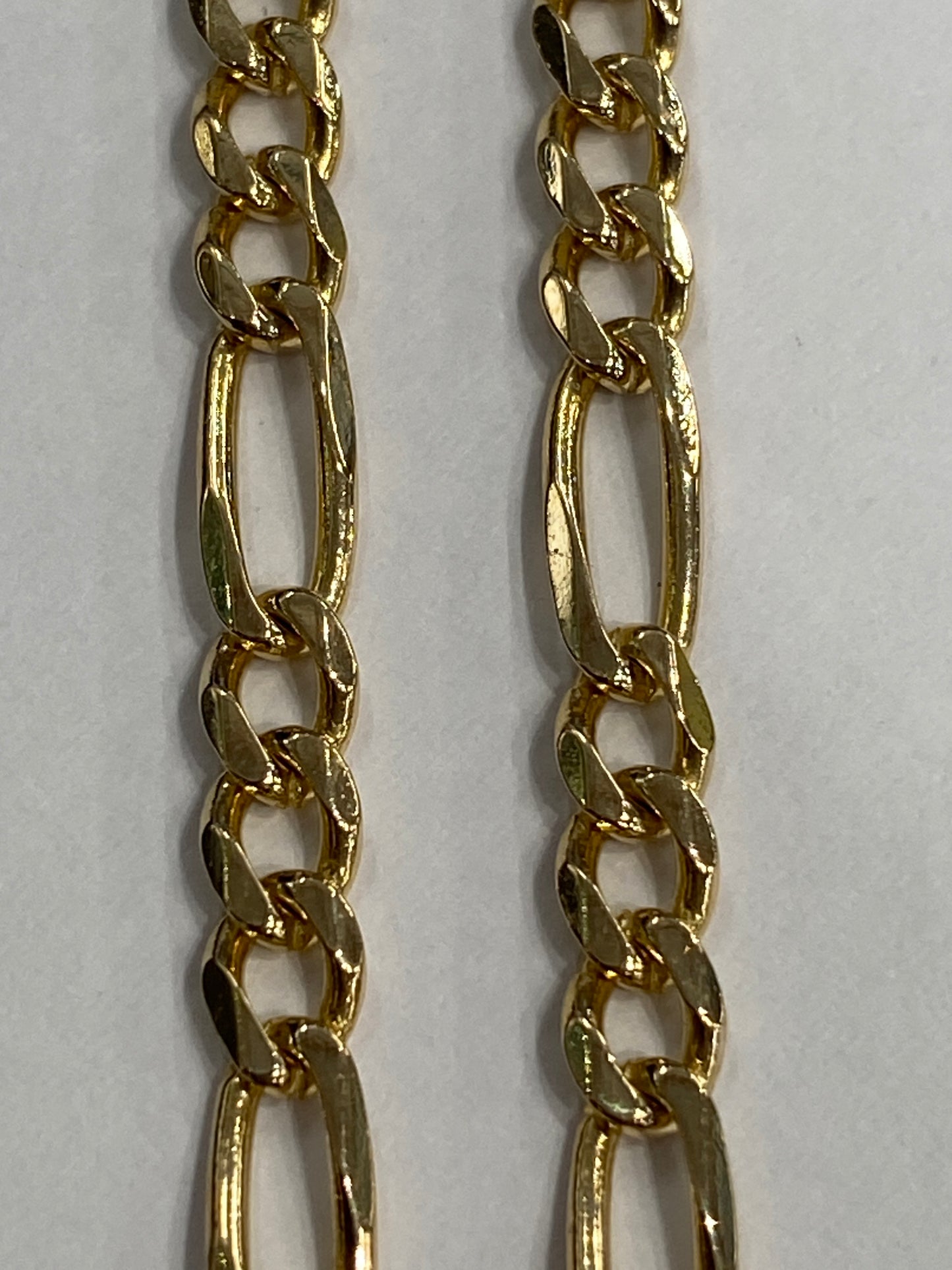 14k Yellow Gold Fígaro Chain