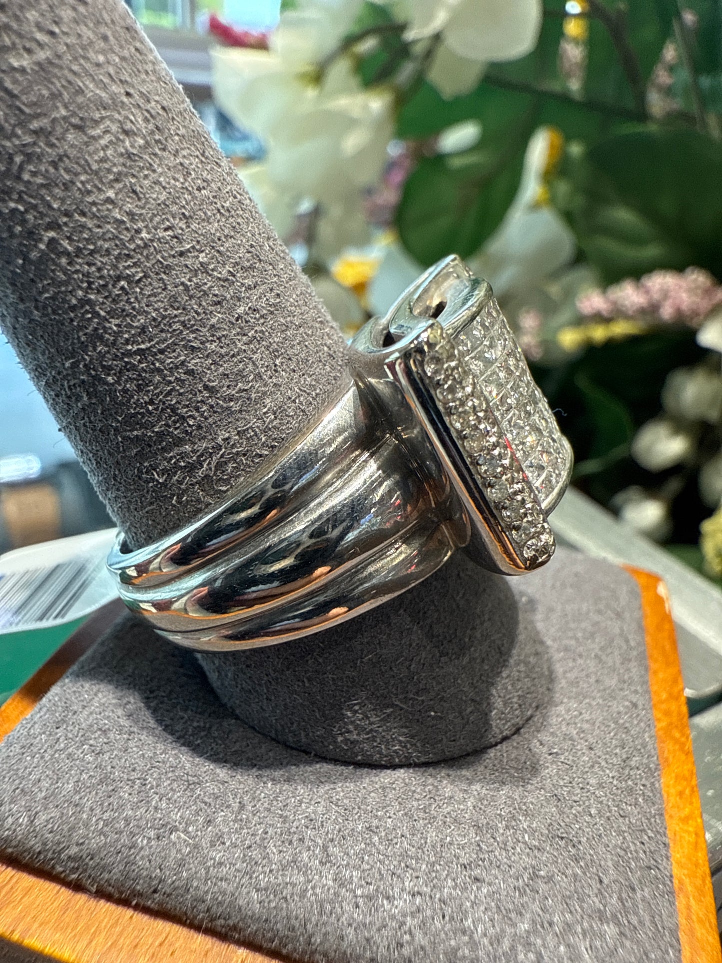 White Gold Ring