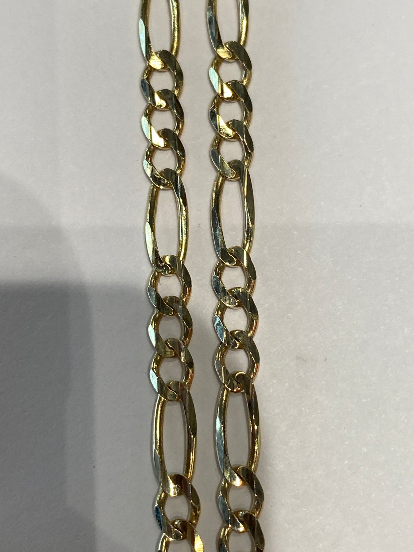 14k Yellow Gold Fígaro Chain