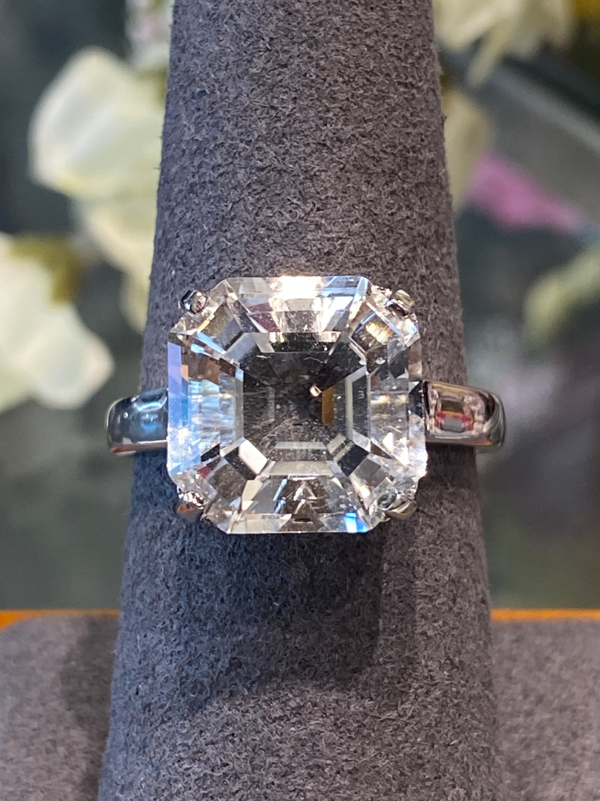 925 Silver Cubic Zirconia Ring