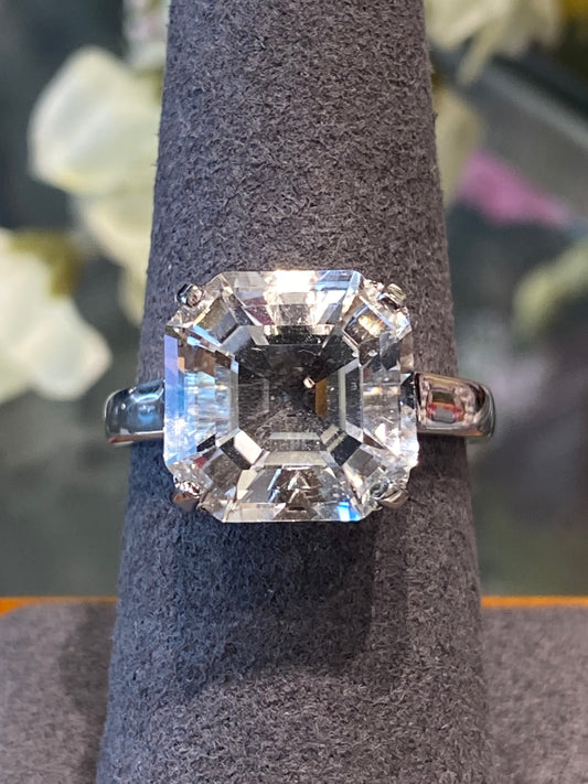 925 Silver Cubic Zirconia Ring