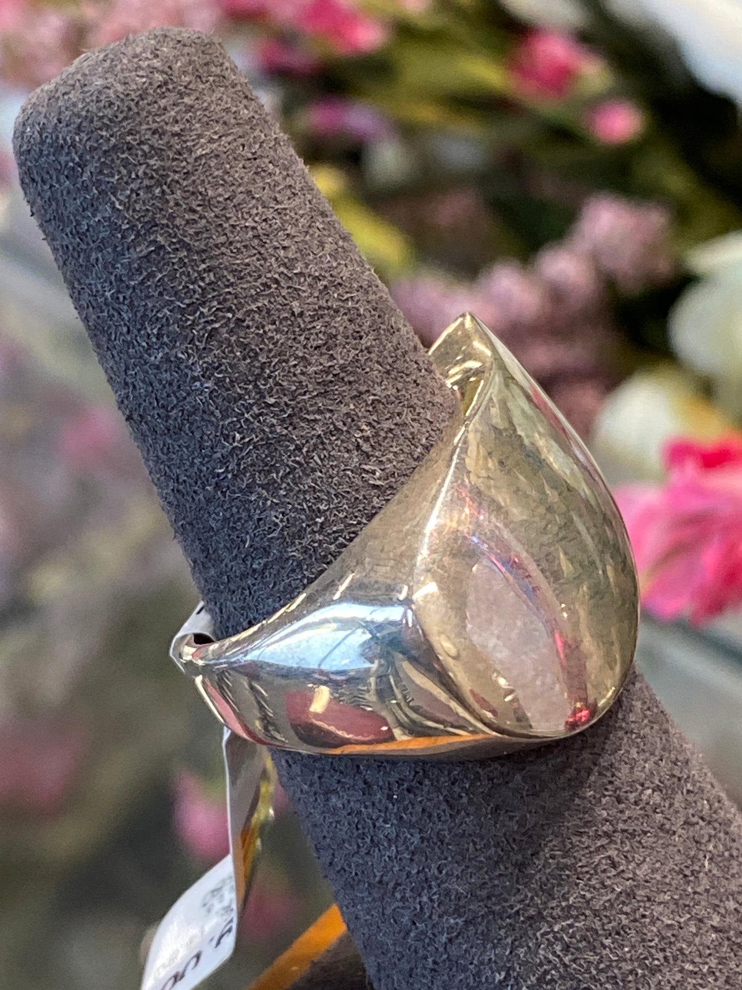 Silver Ring With Design