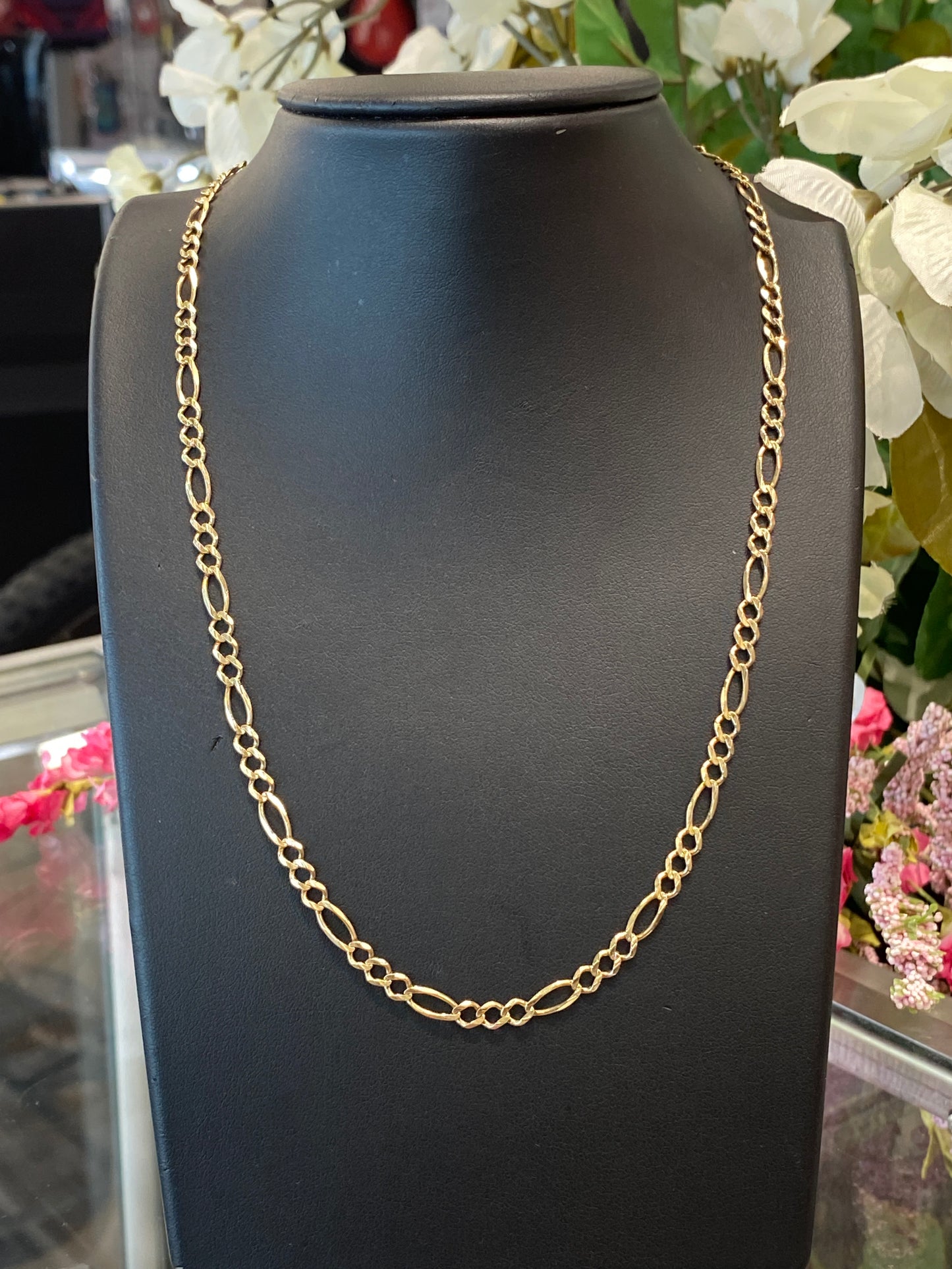 10k Yellow Gold Fígaro Chain