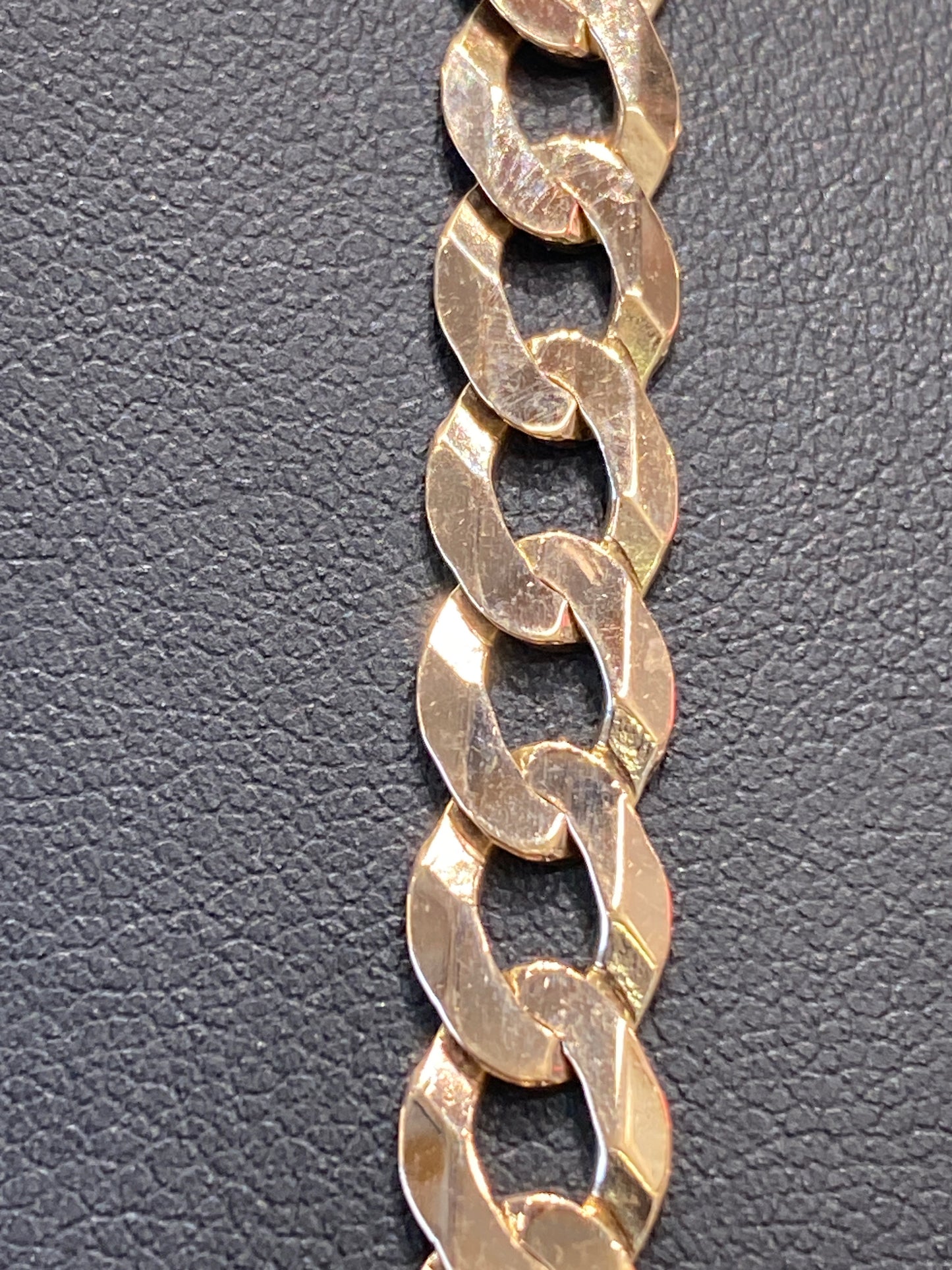 10k Rose Gold Curb Chain