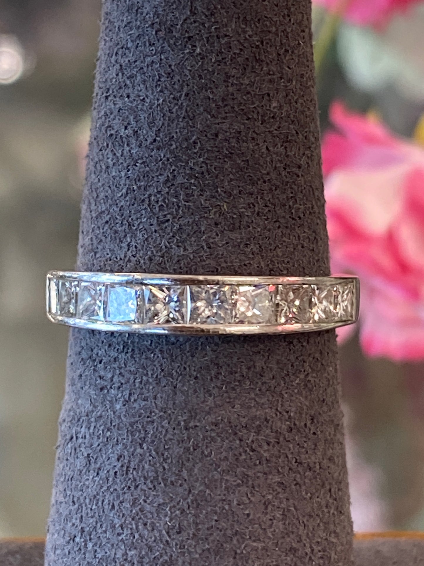 Platinum Diamond Wedding Set