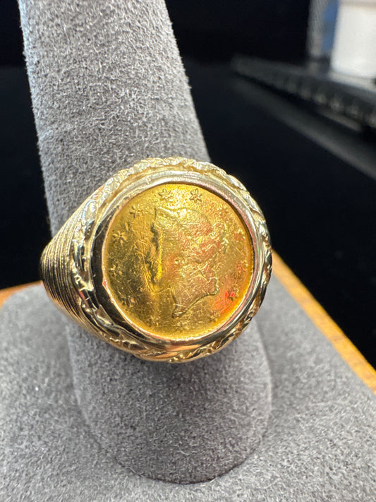 Men’s Coin Ring