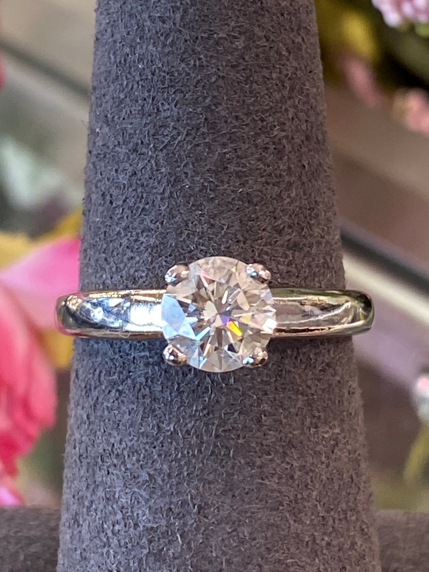 Platinum Diamond Engagement Ring