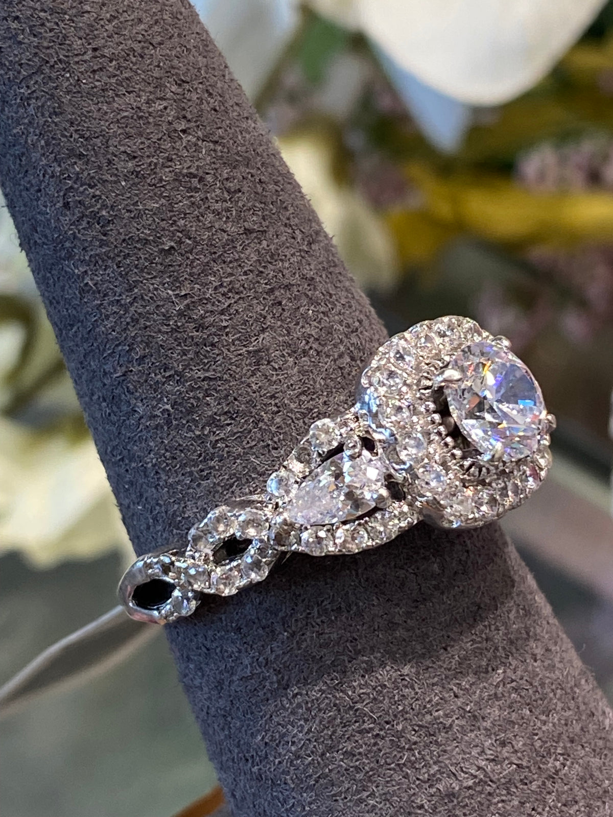925 Silver Cubic Zirconia Ring